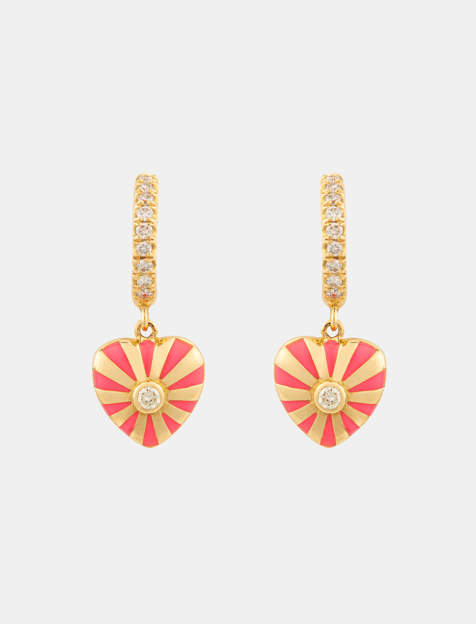 Not So Mini Mila Heart Earrings