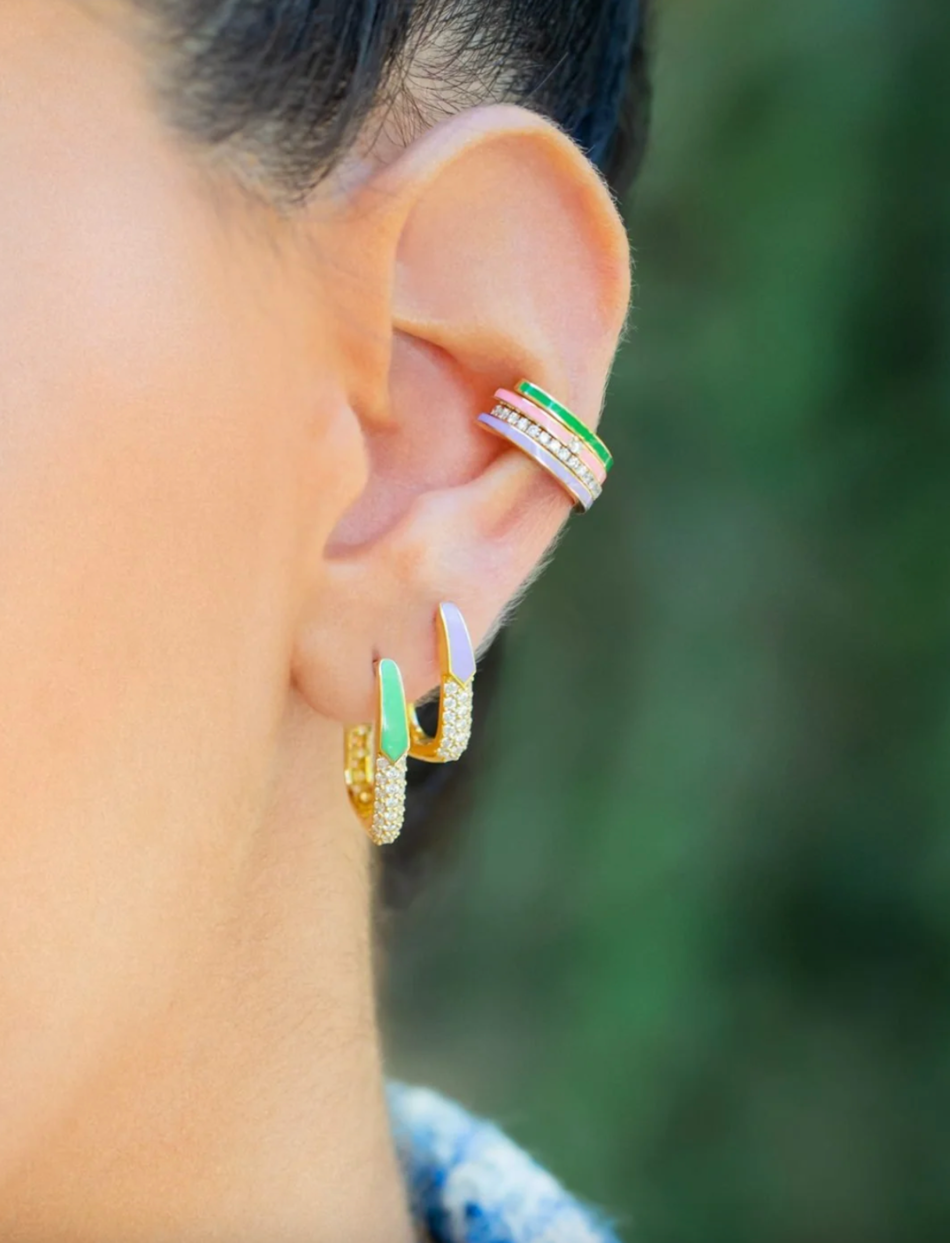 Twilight Single Earring - Medium