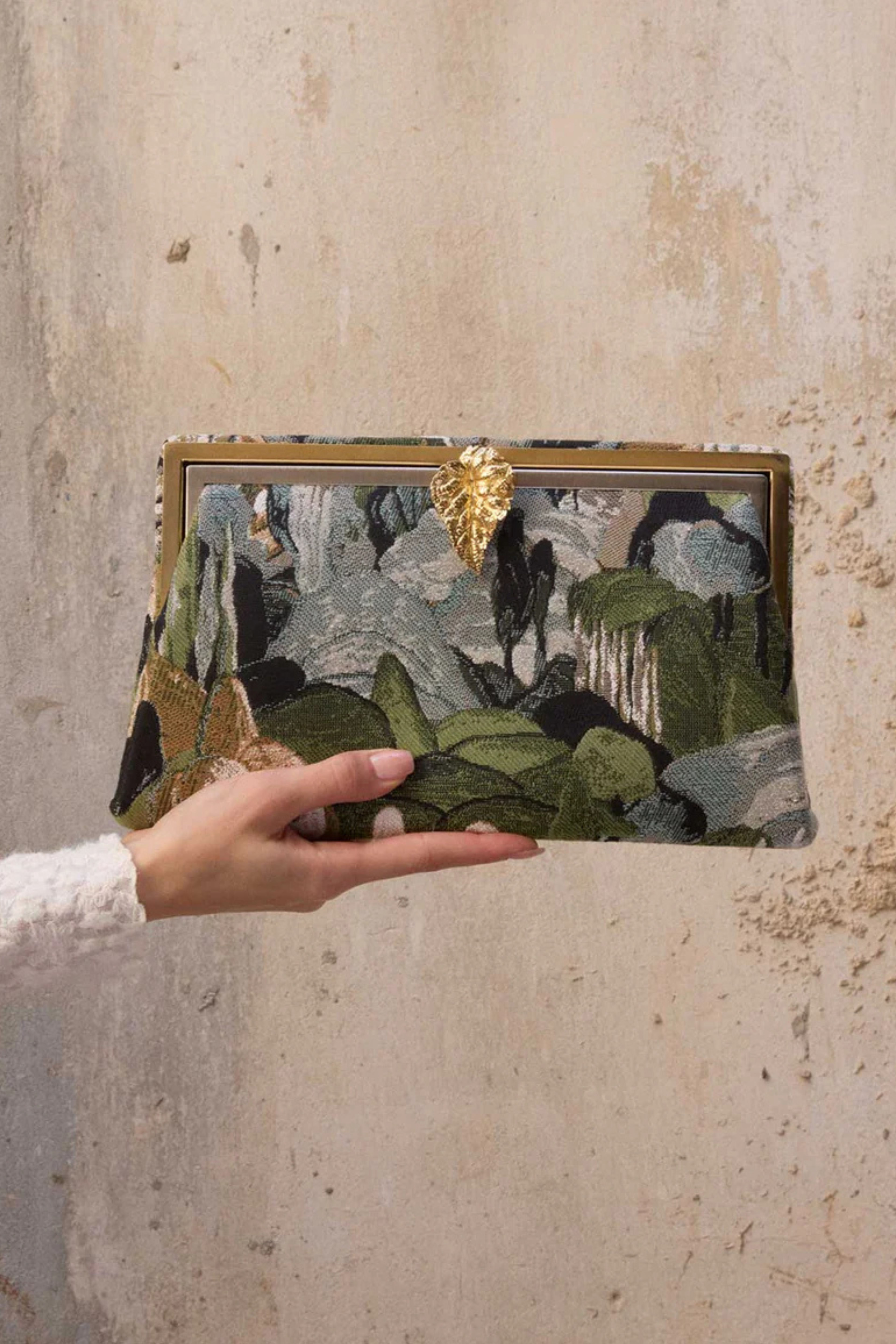 Leaf on Pine Forest Grace