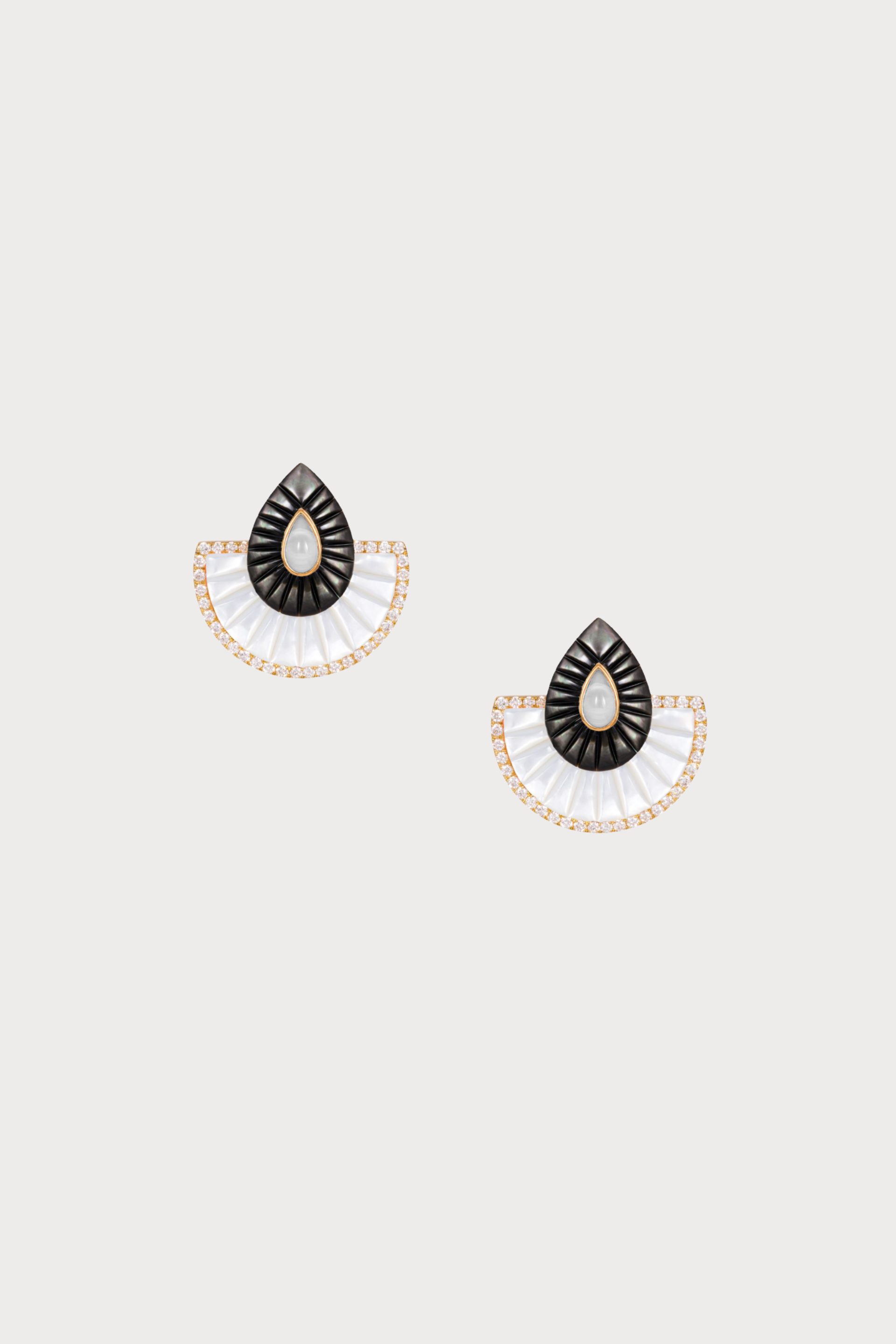 Bond Street Fan Earrings - Small