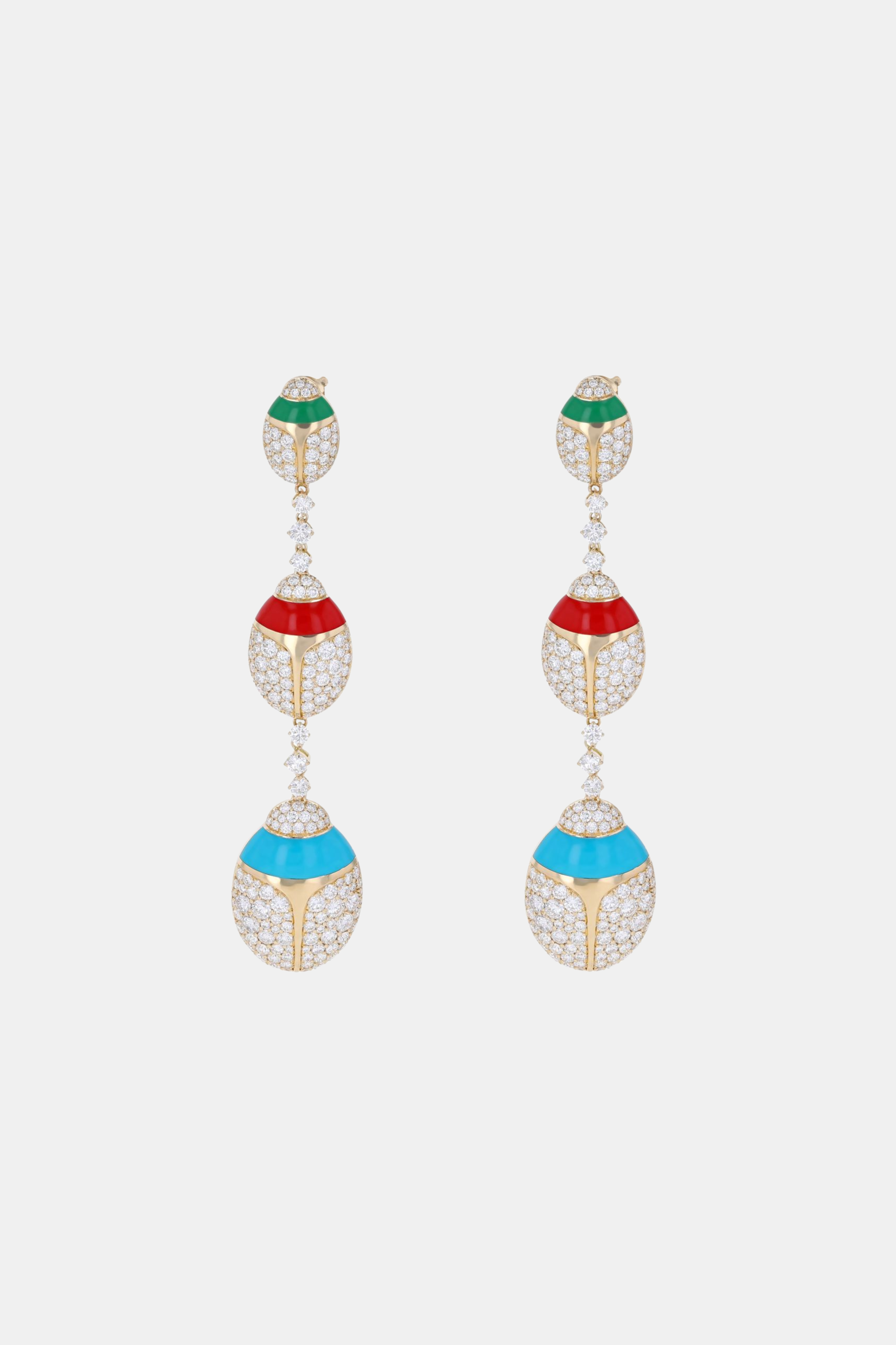 Scarab Earrings