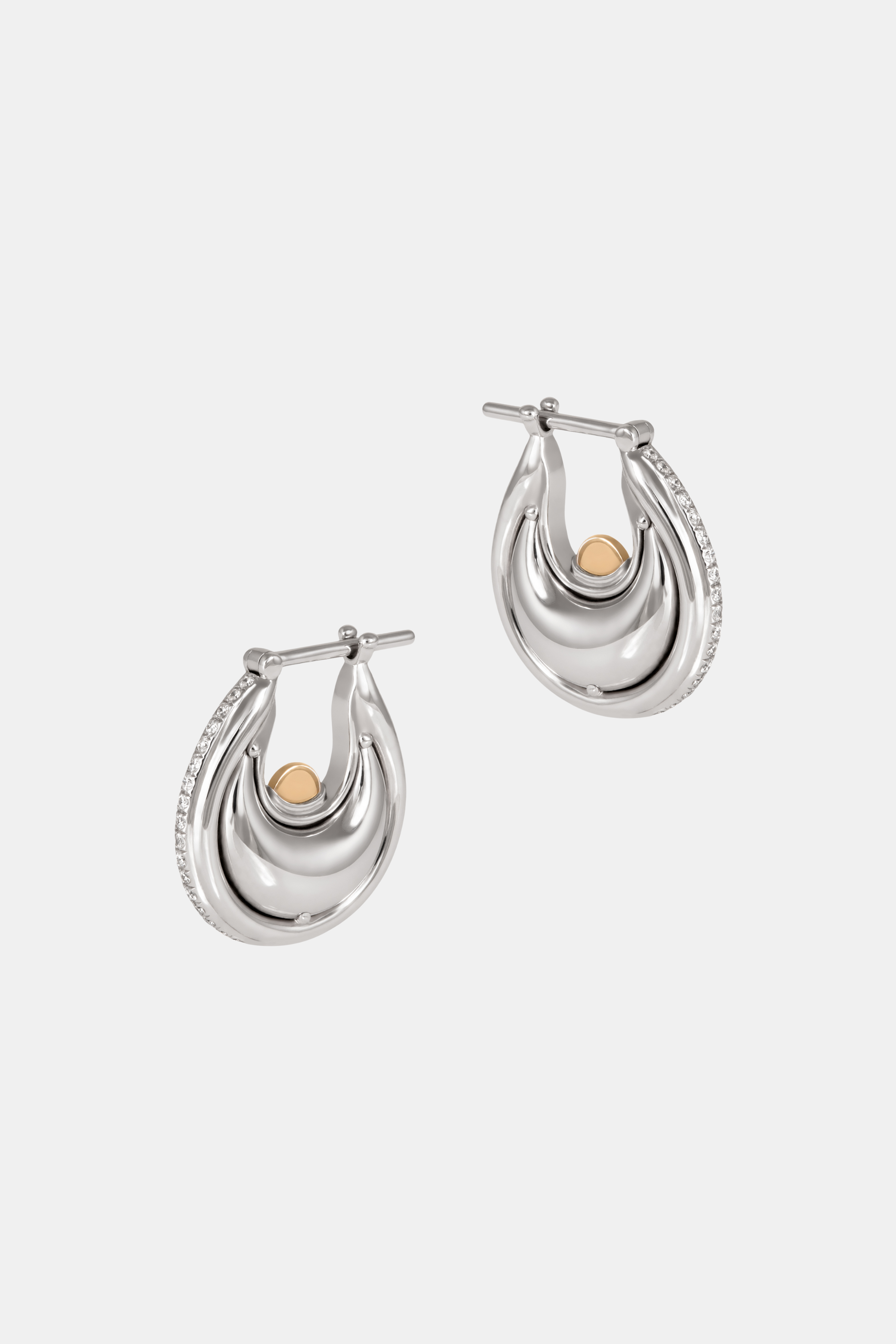 Small Diana Gold Earrings