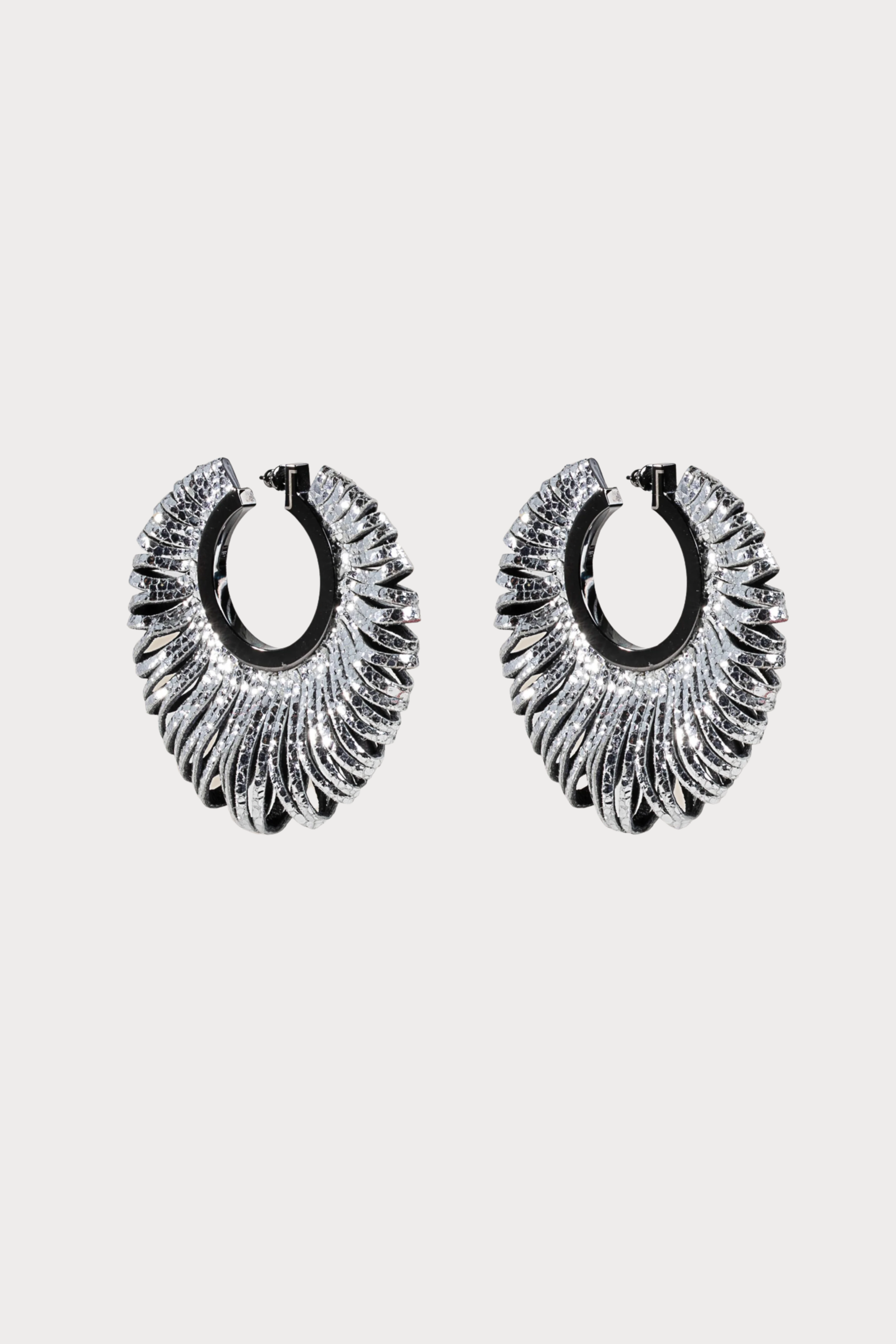 Revolve Earrings Silver