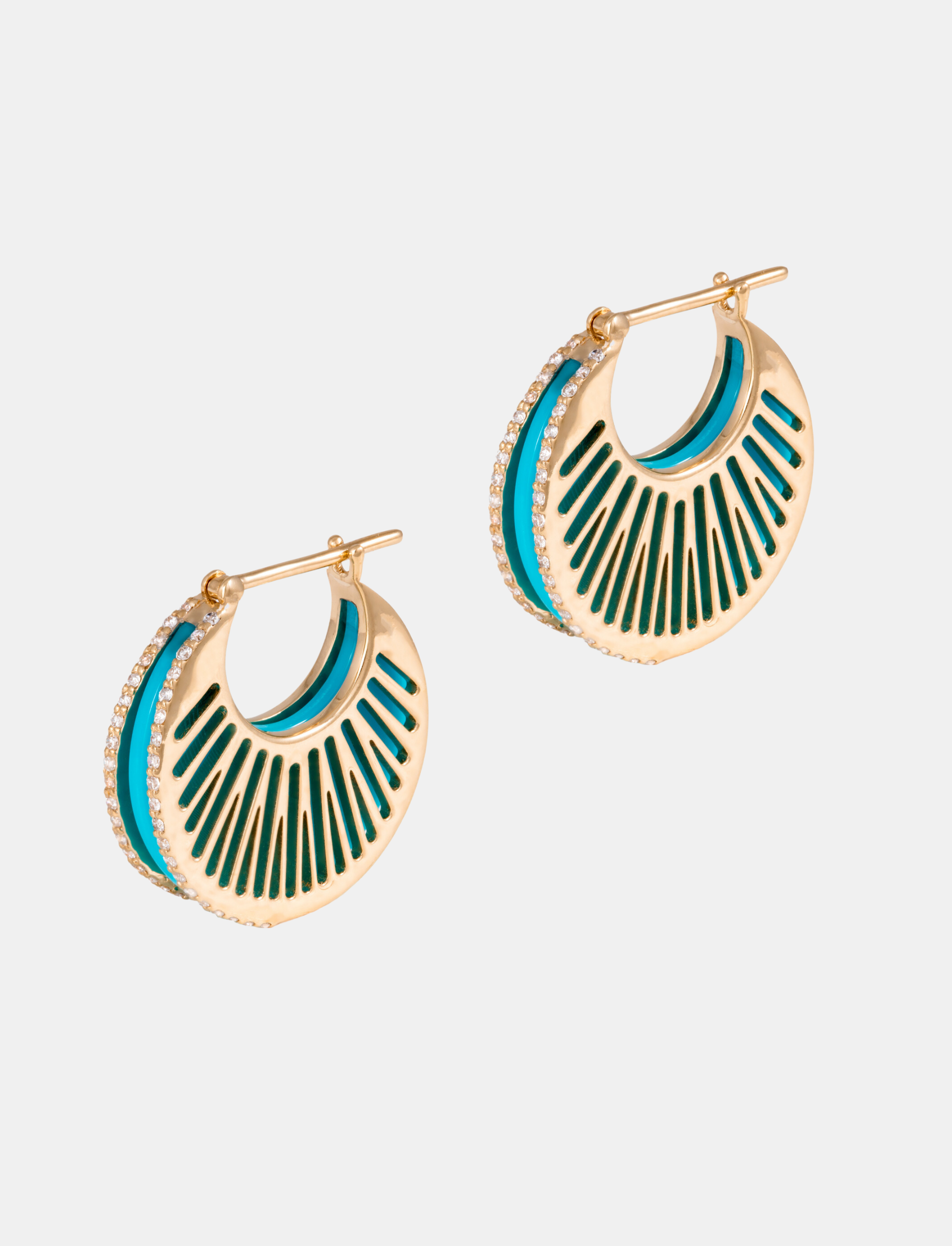 Stoned Rays Hoops