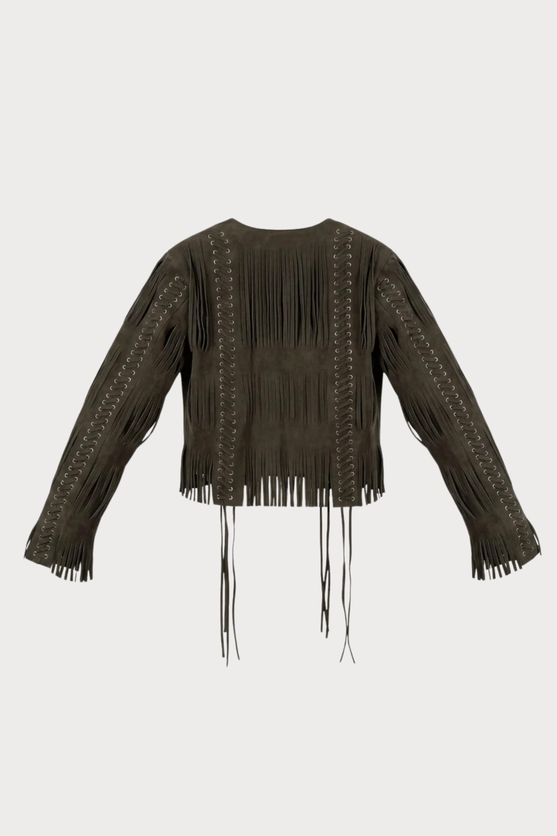 Caniayla Suede Jacket Olive