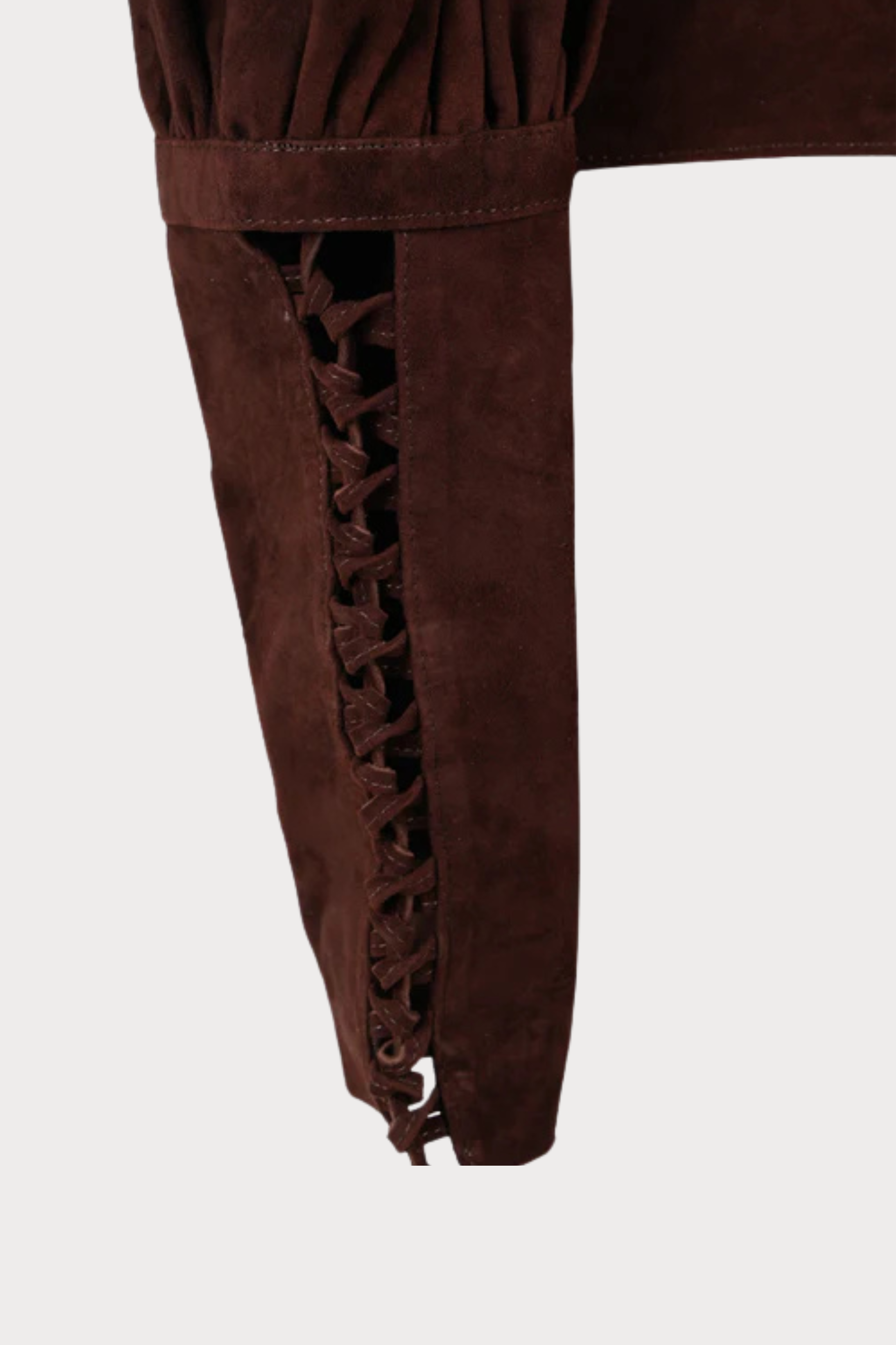 Jade Suede Jacket Brown