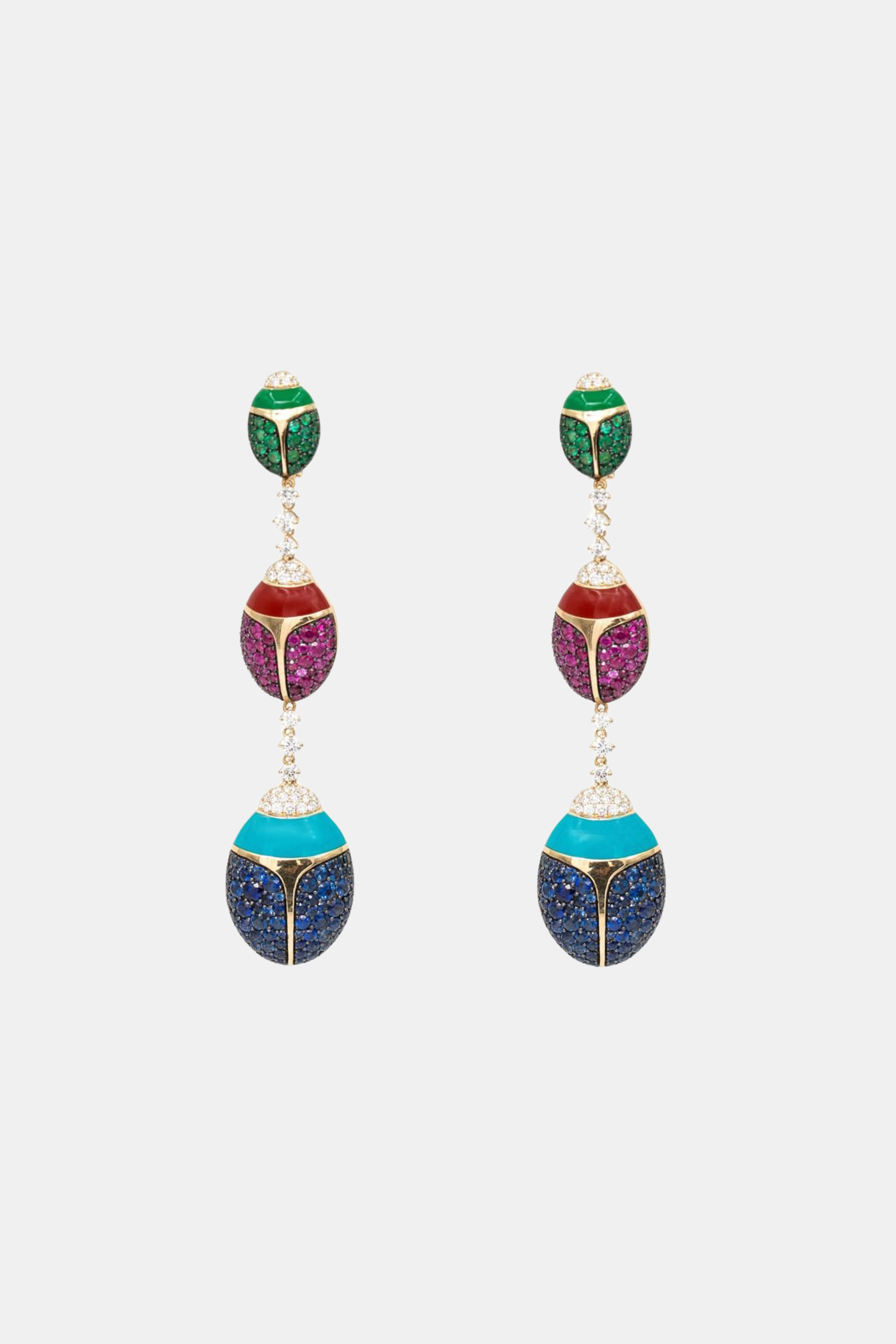 Scarab Earrings
