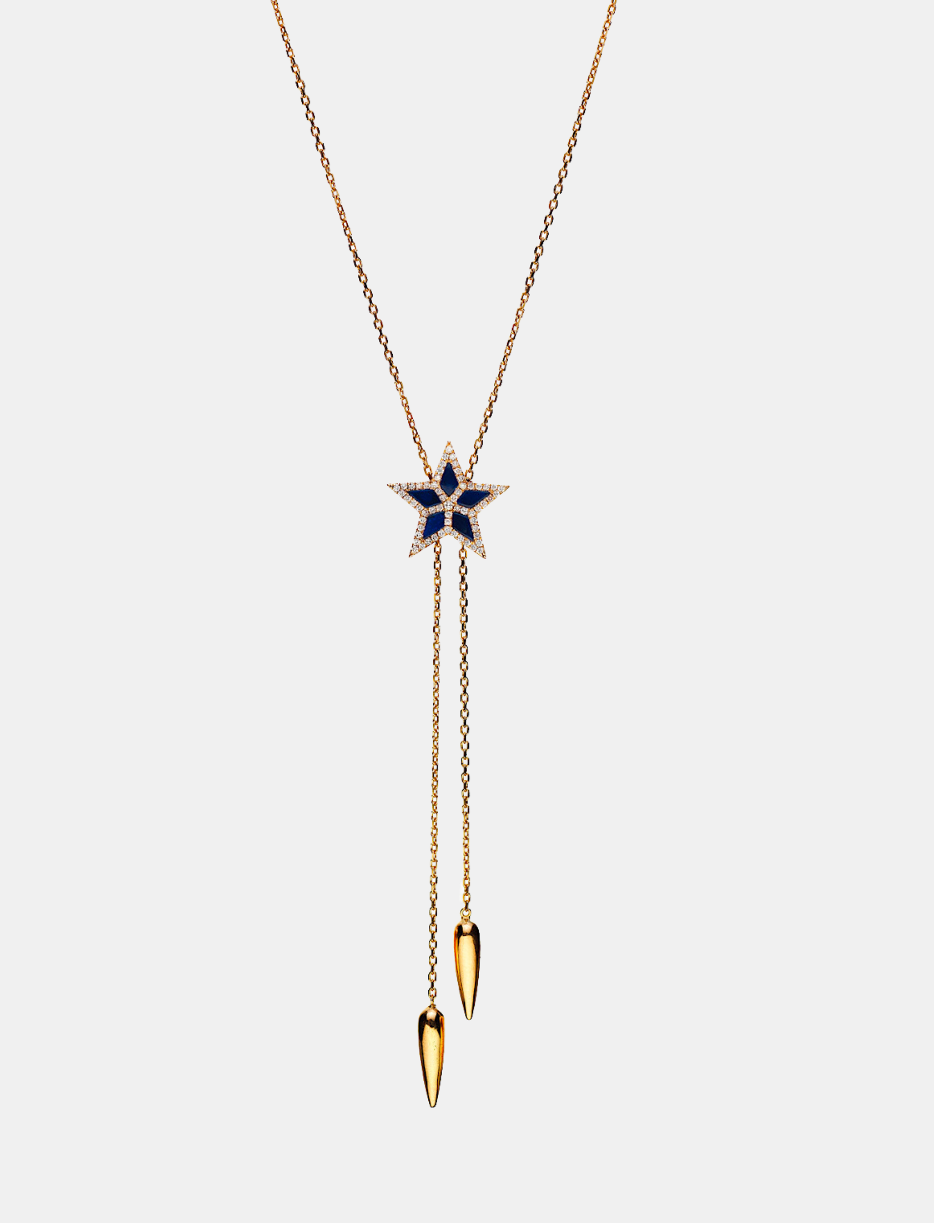 Blue Star Enamel Cravate