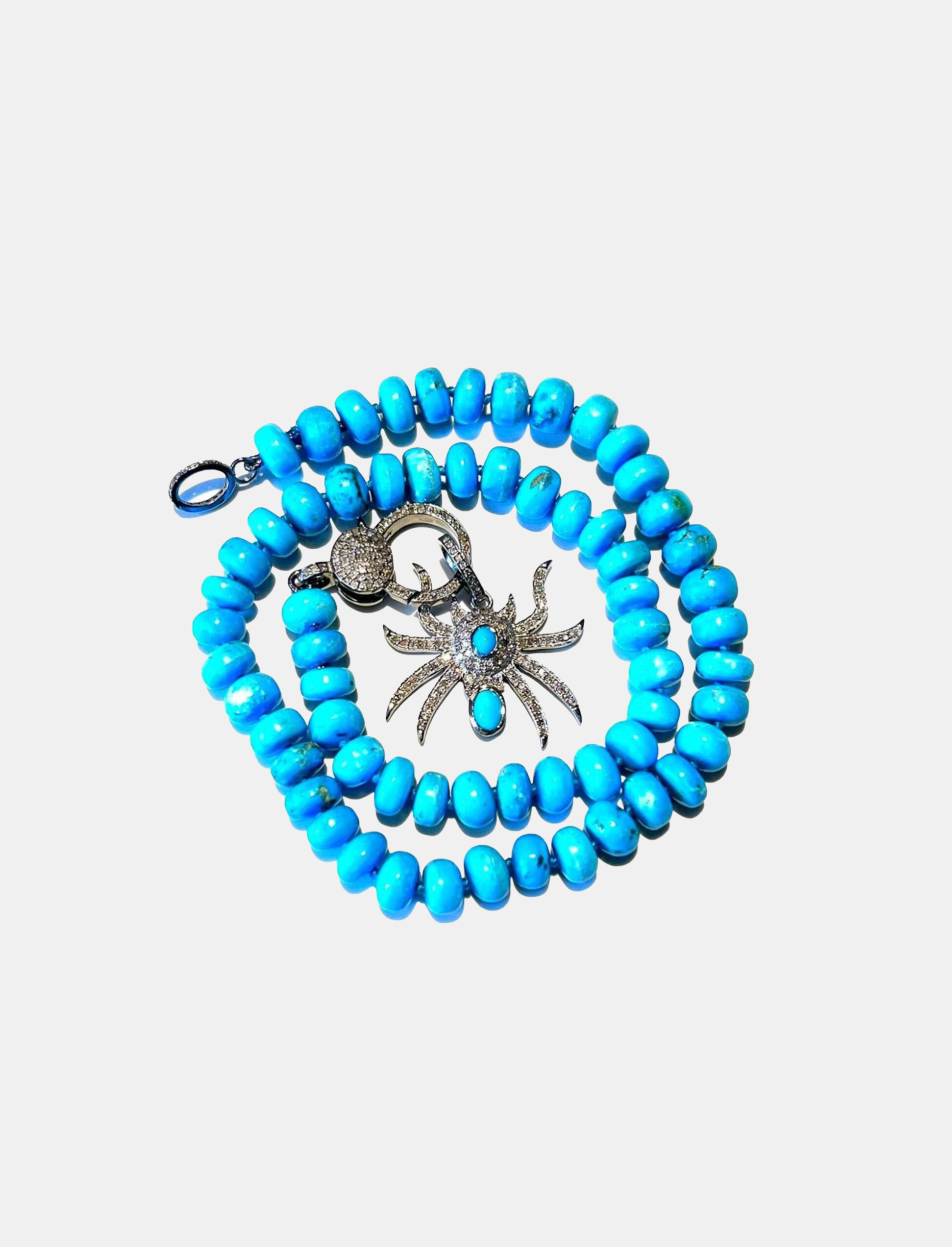 Turquoise Knotted Necklace