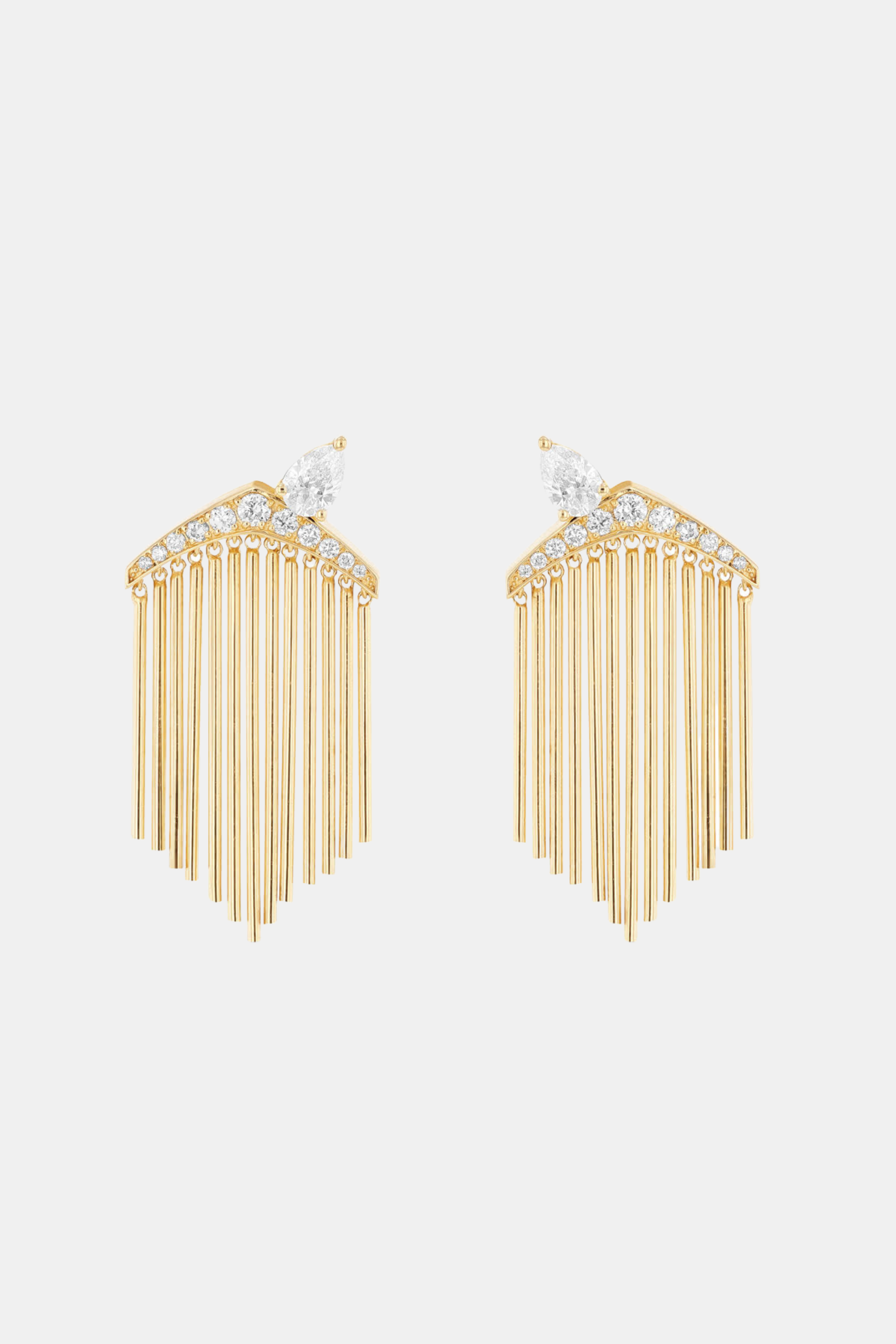 Short Frindge Merveilles Earring 2.5cm