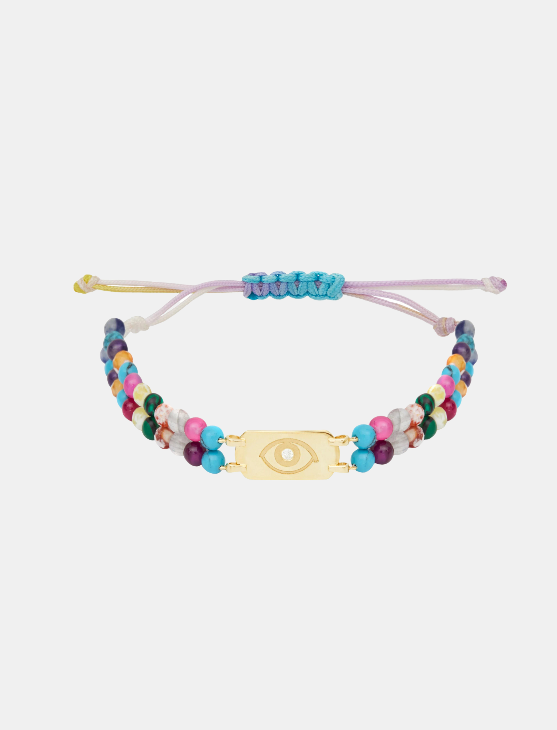 Double Strand bracelet with ID Tag