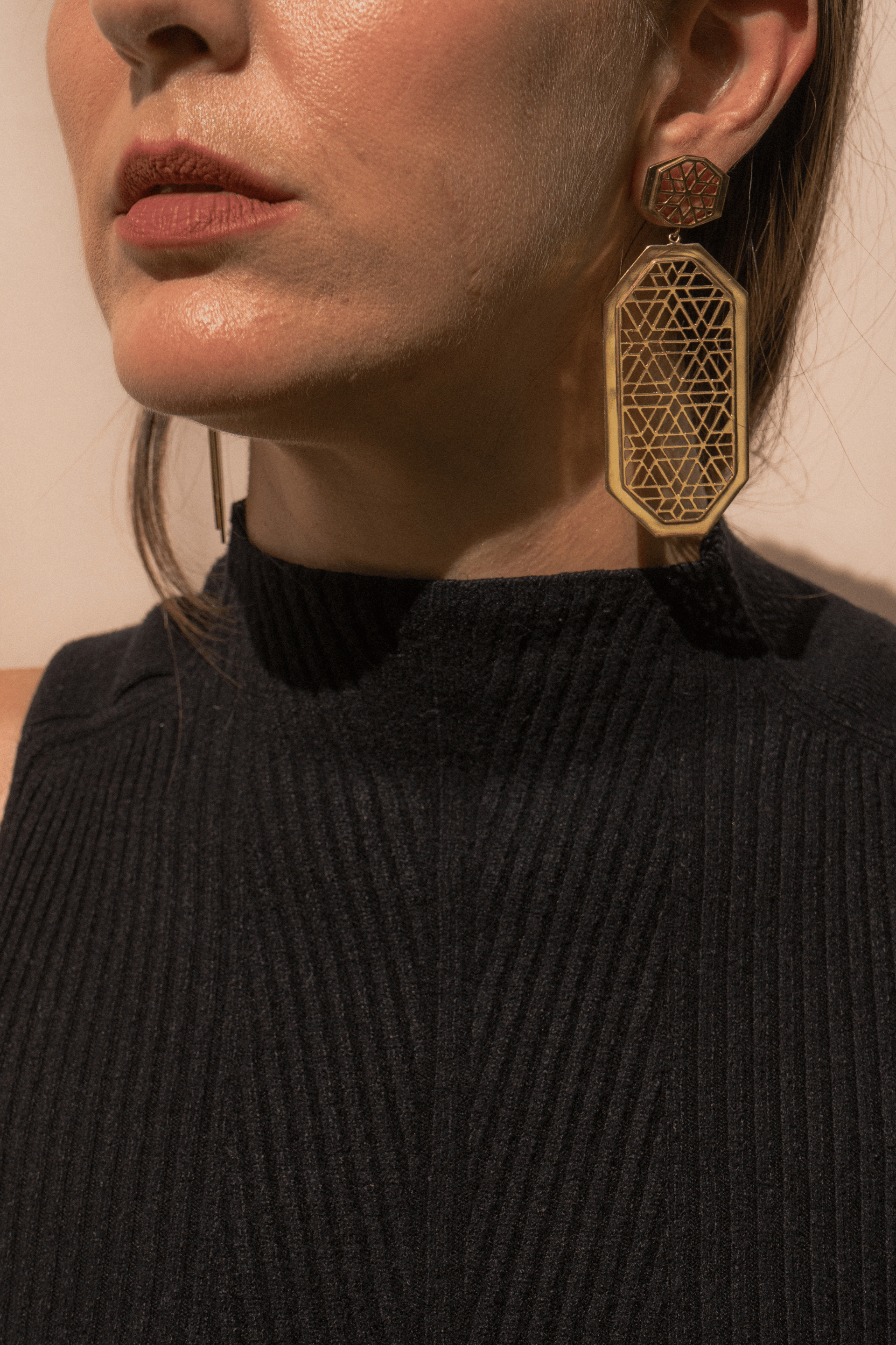 Jali Frame Earrings