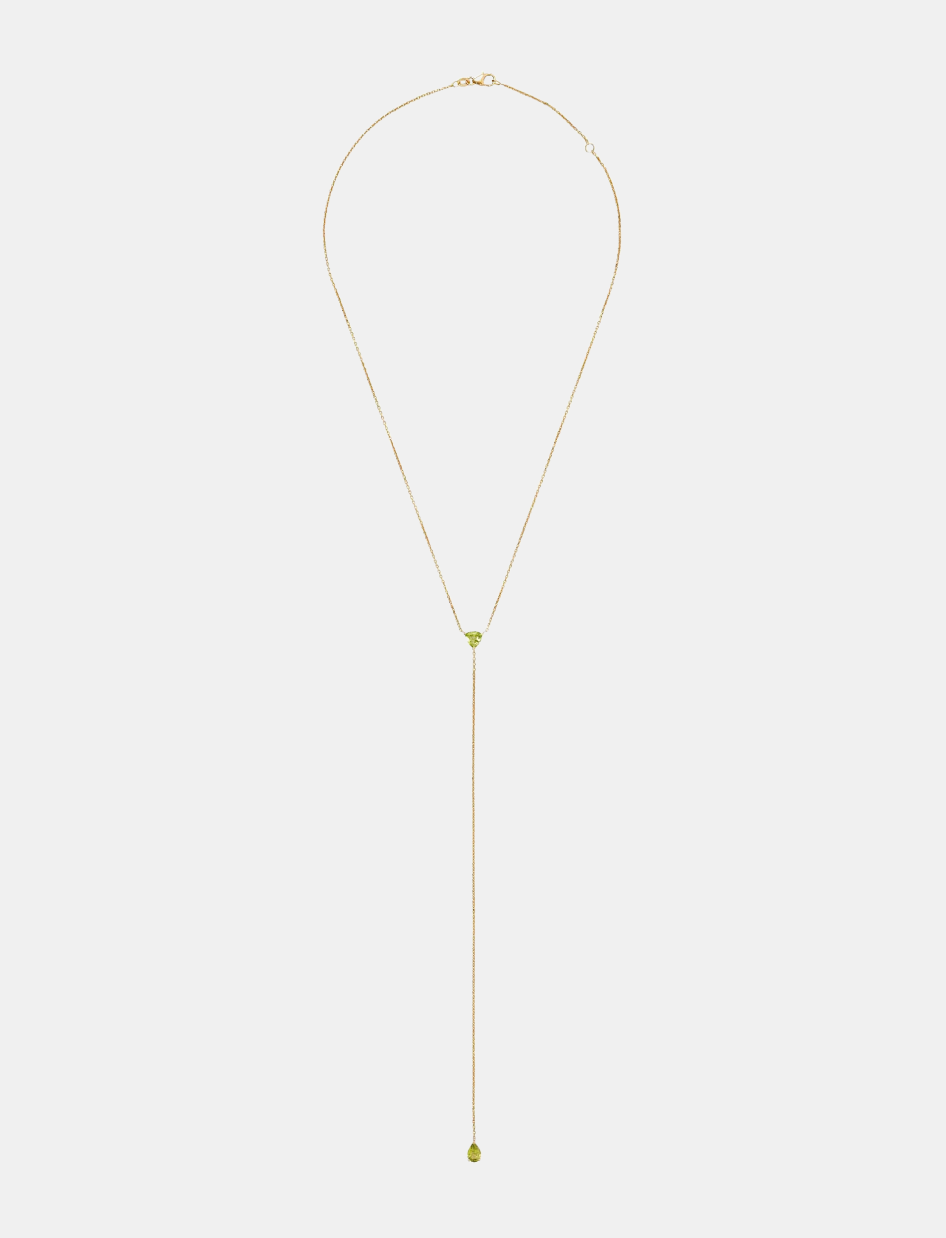 Peridot Lariat