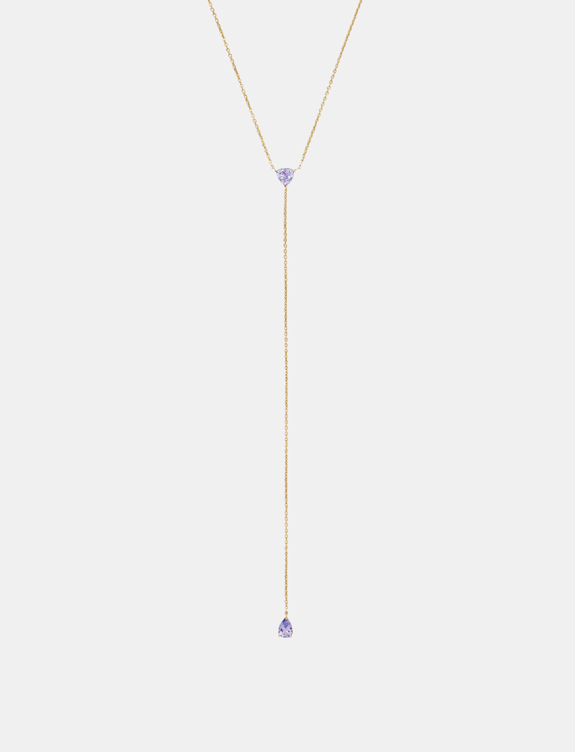 Tanzanite Lariat