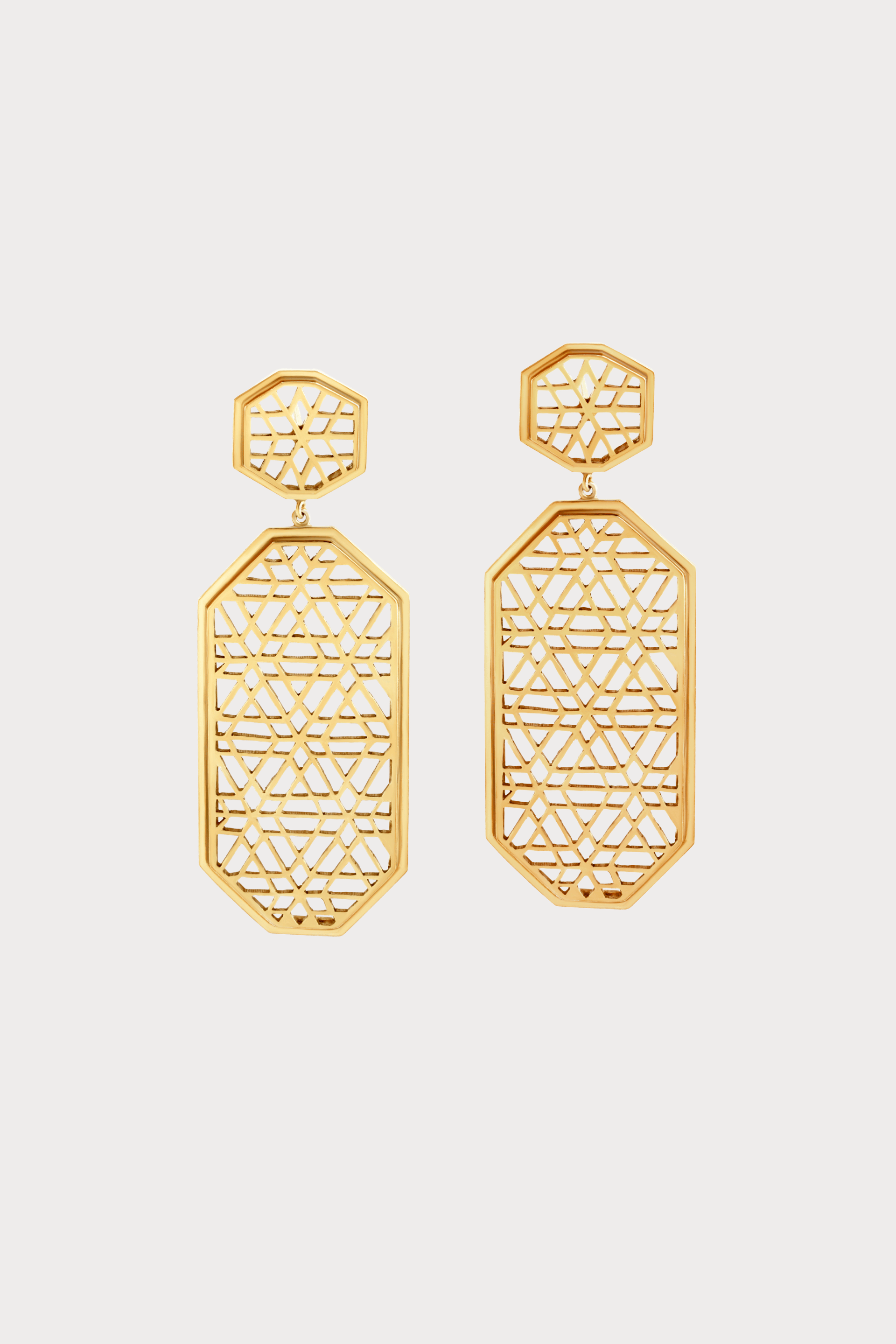 Jali Frame Earrings