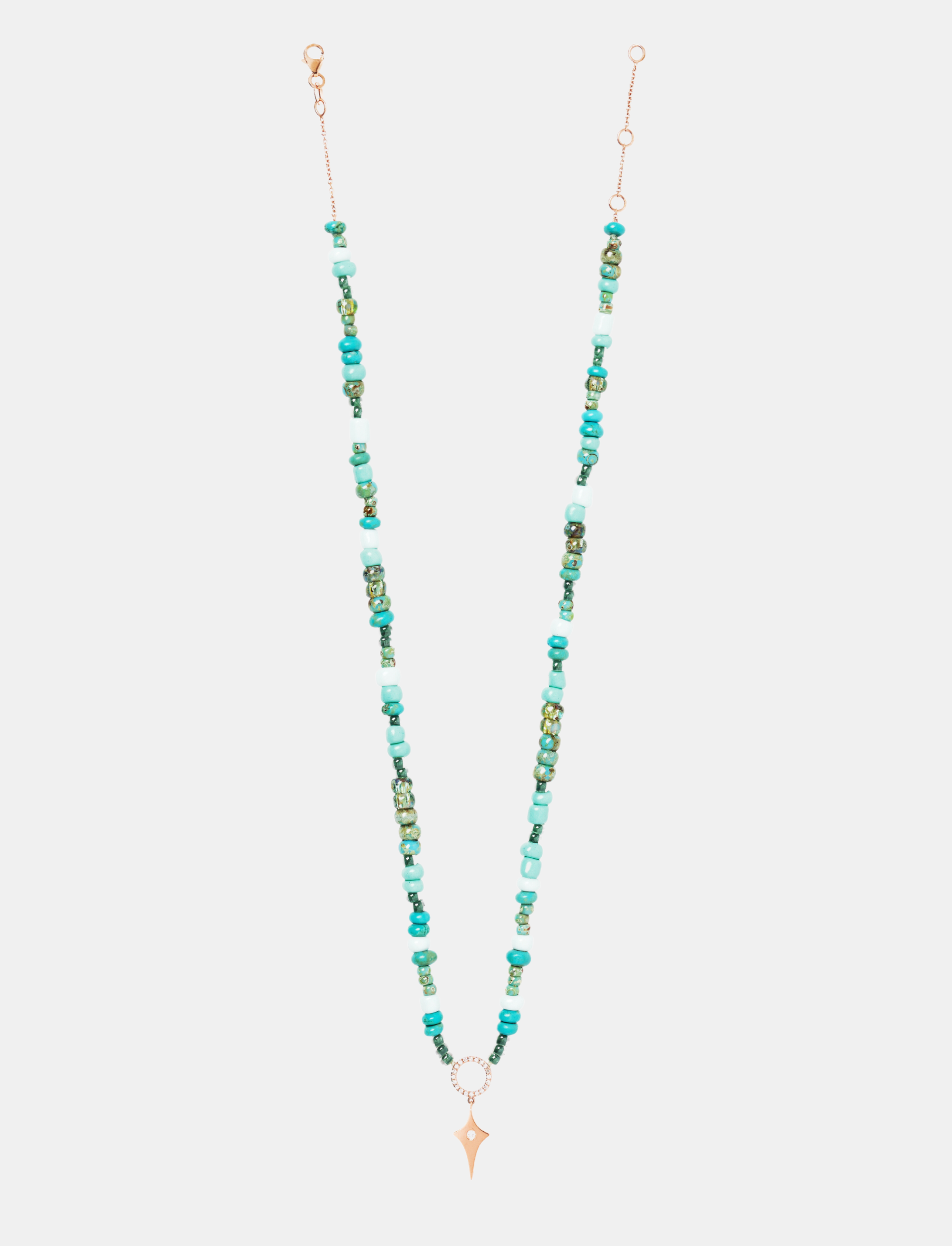 Turquoise Beaded Necklace