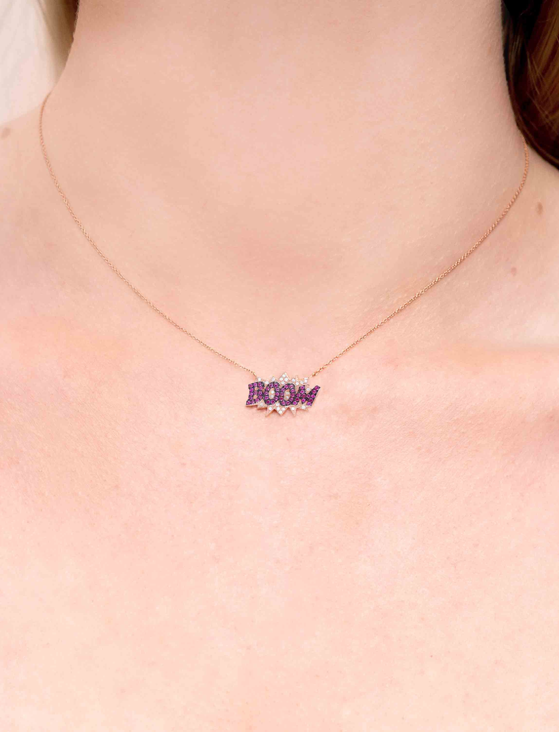 BOOM Pop Art Necklace