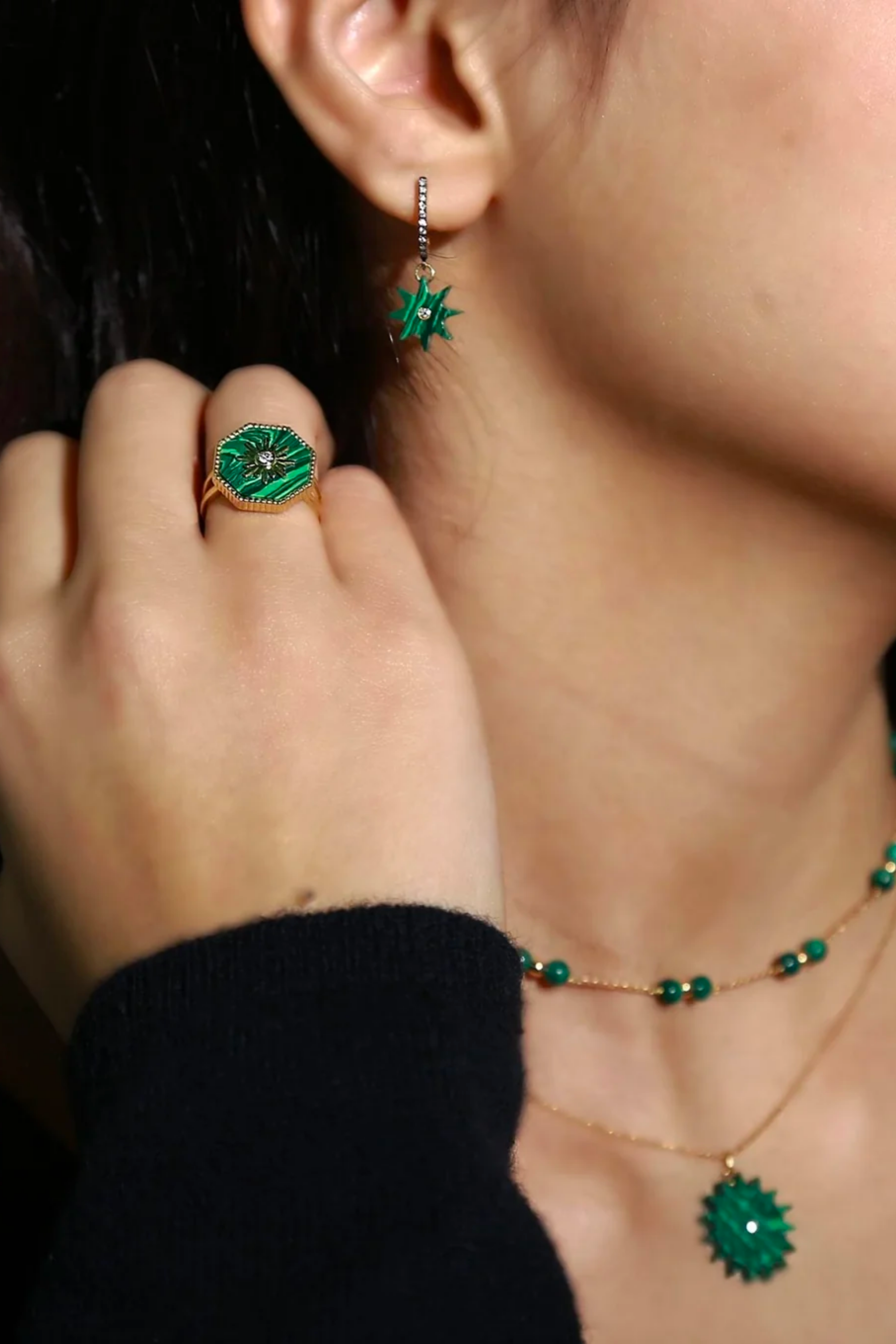 Energy Malachite Choker