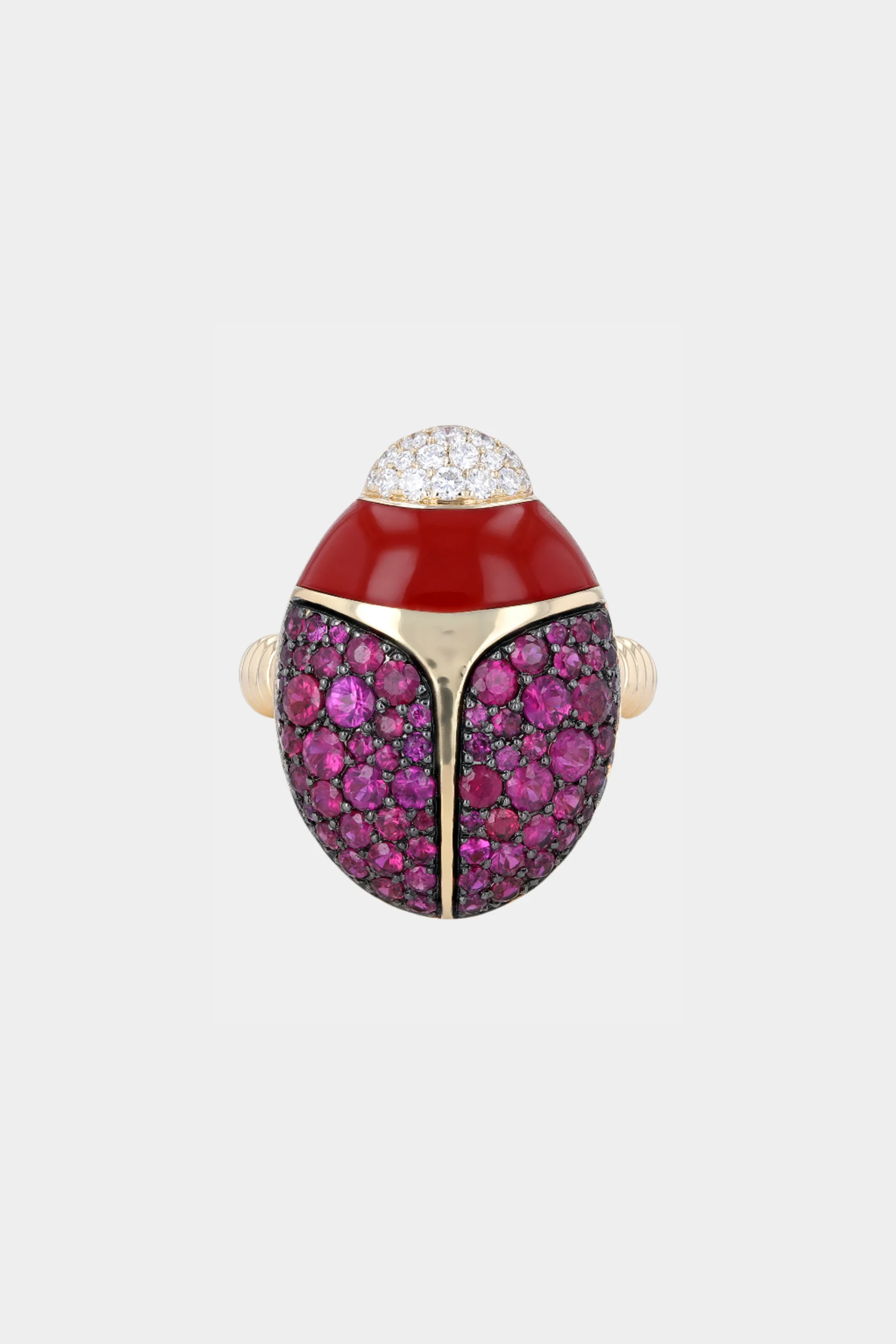 Red Scarab Ring