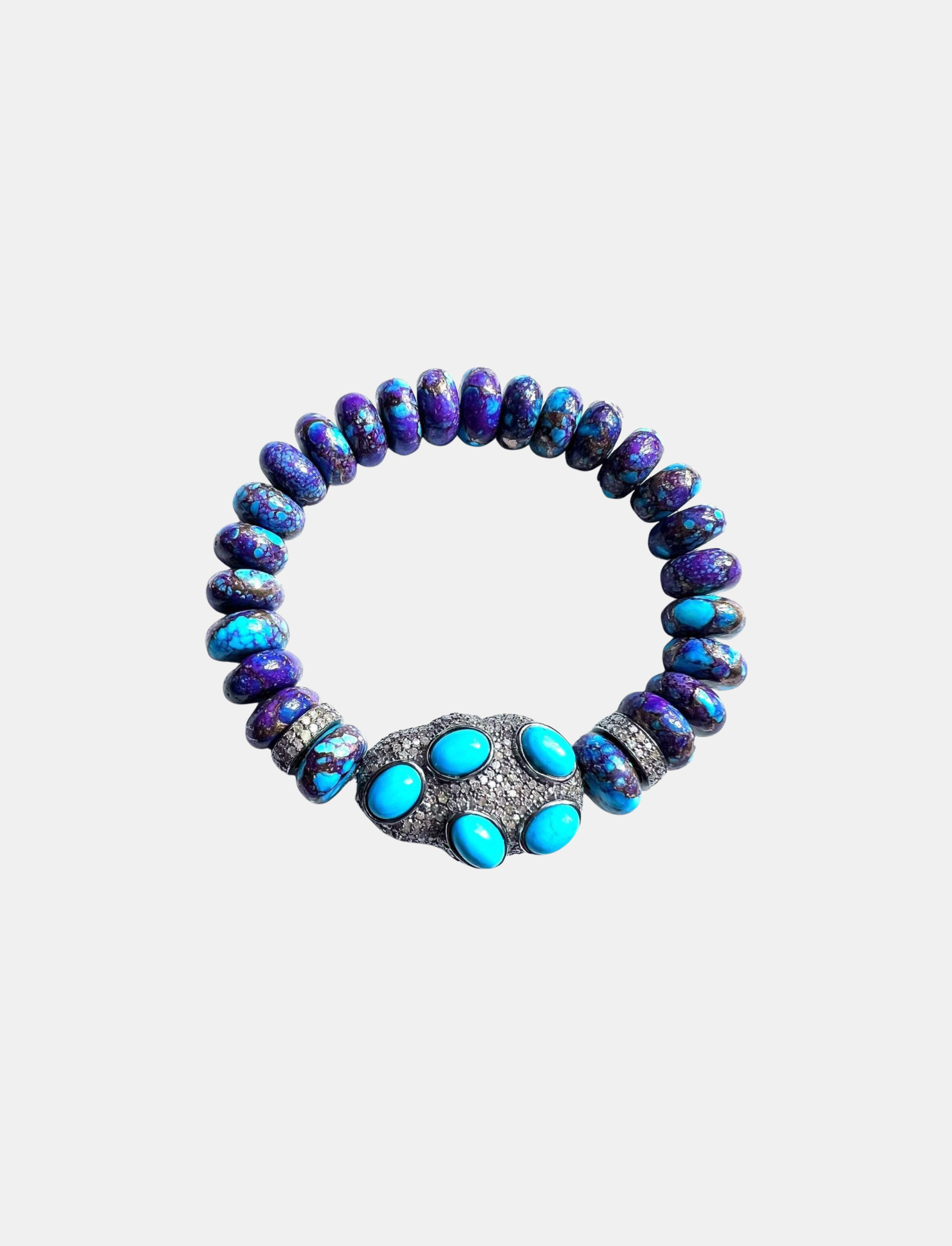 Kingman Turquoise Nugget Bracelet