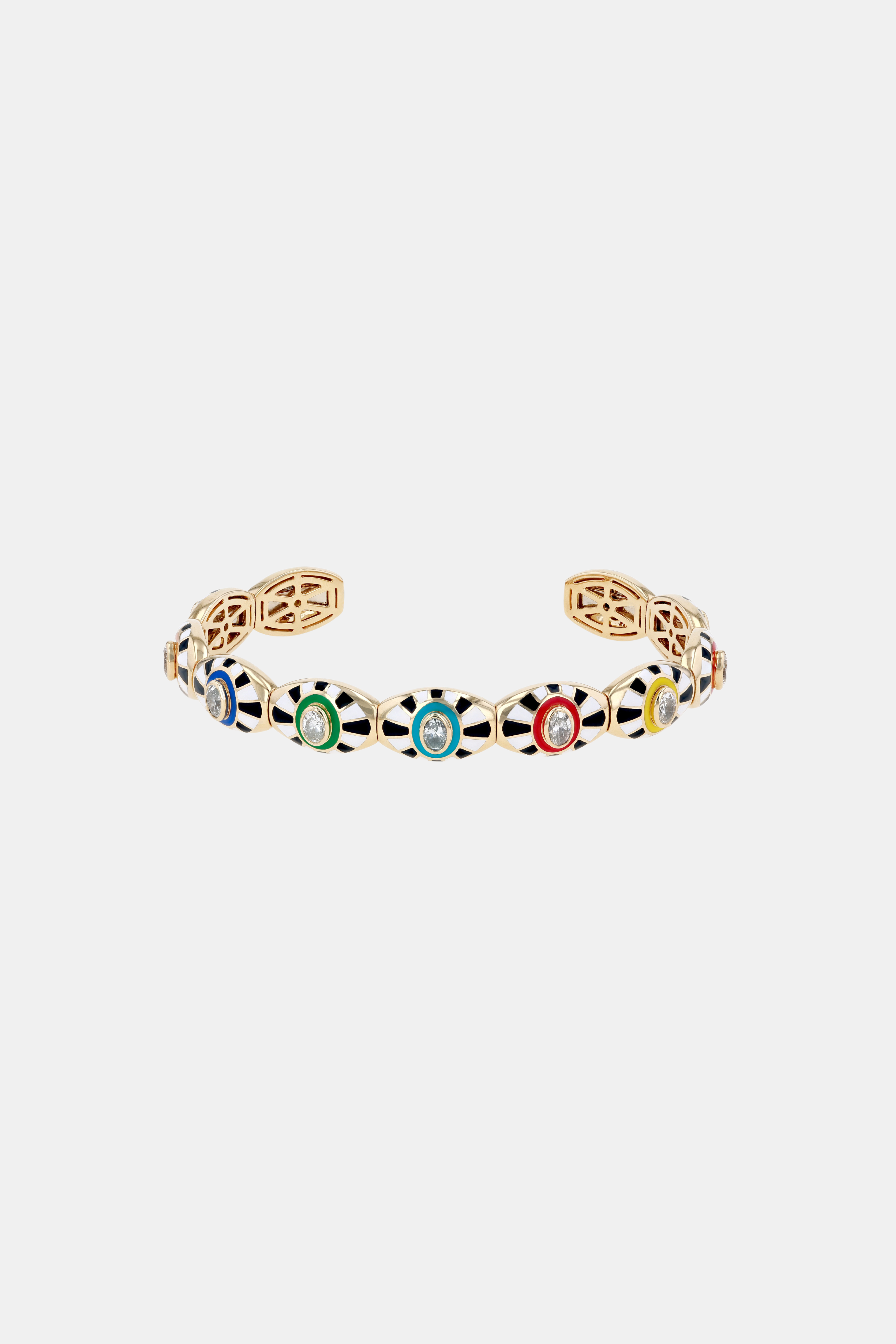 Crazy Eye Bangle