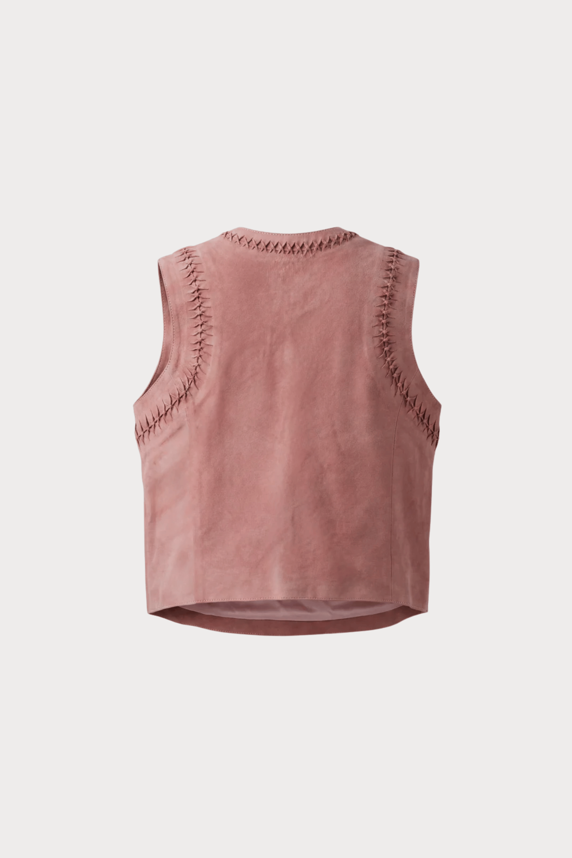 Willow Suede Top Pink