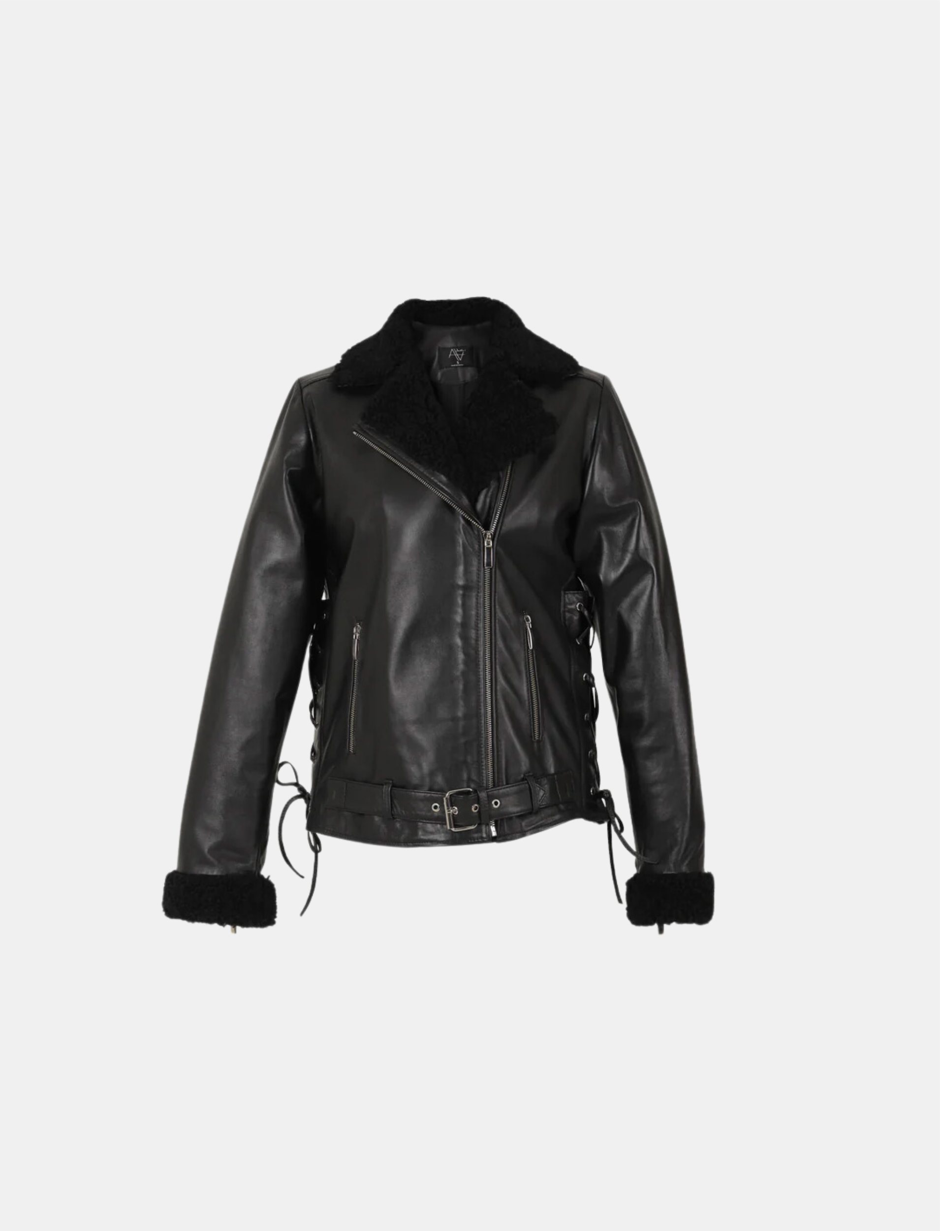 Gaia Shearling Leather Jacket