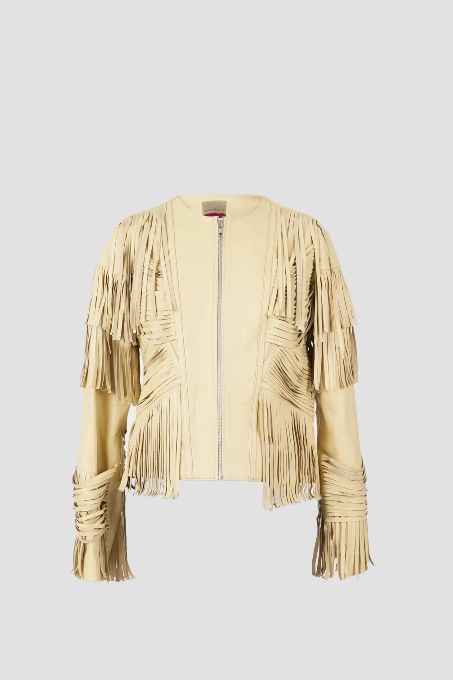 Aurora Leather Jacket Butter Yellow