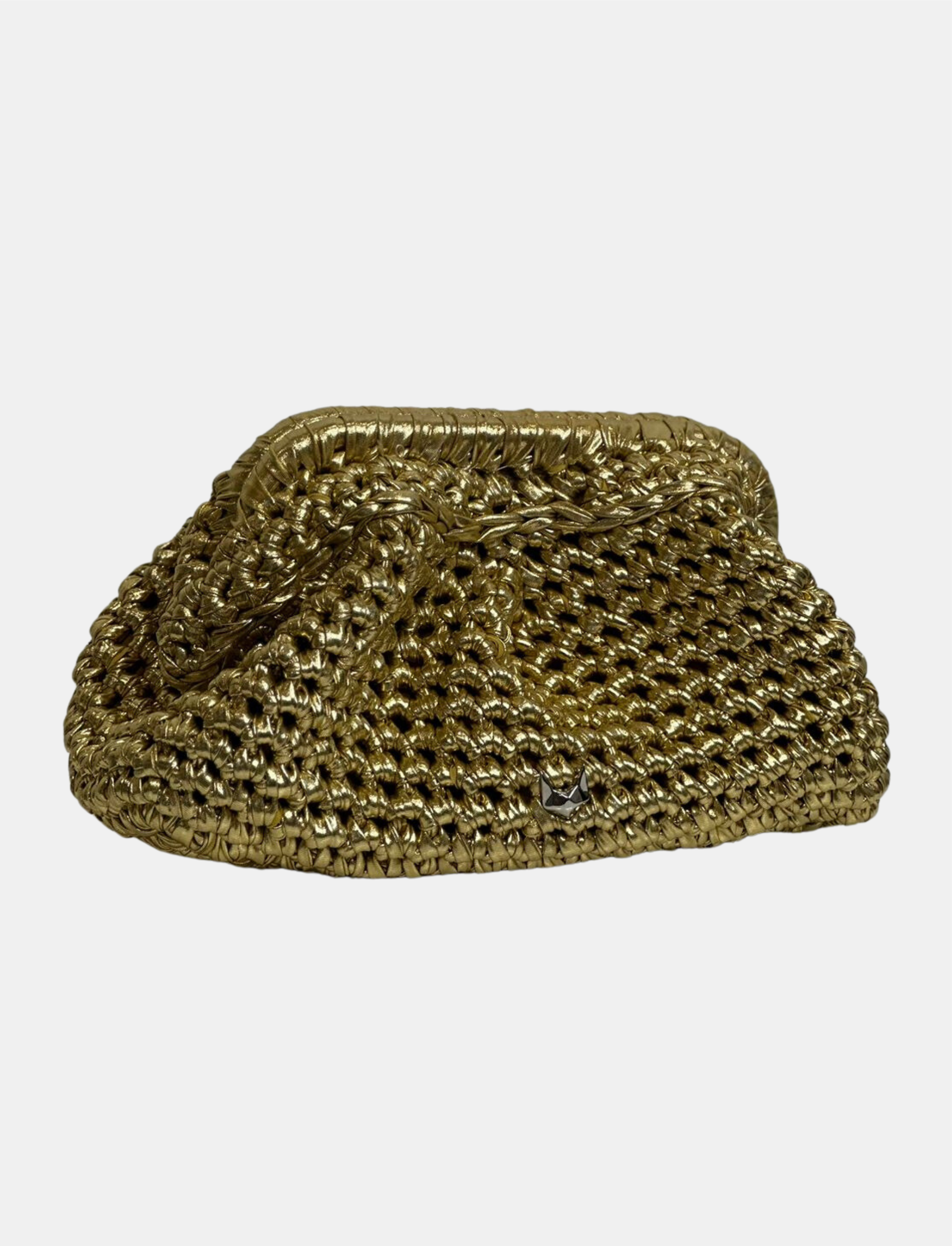 Metallic Clutch Gold