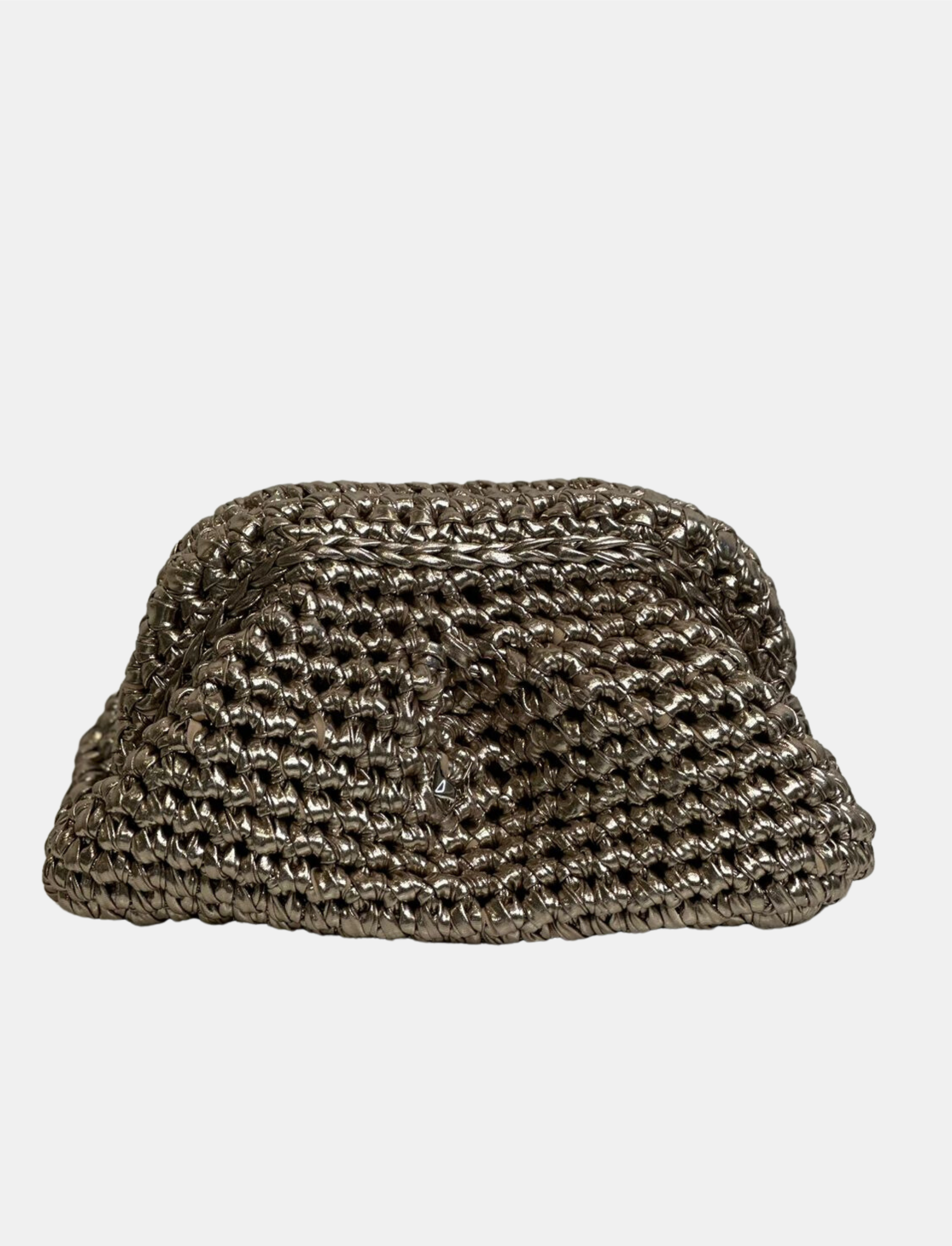Metallic Clutch Champagne