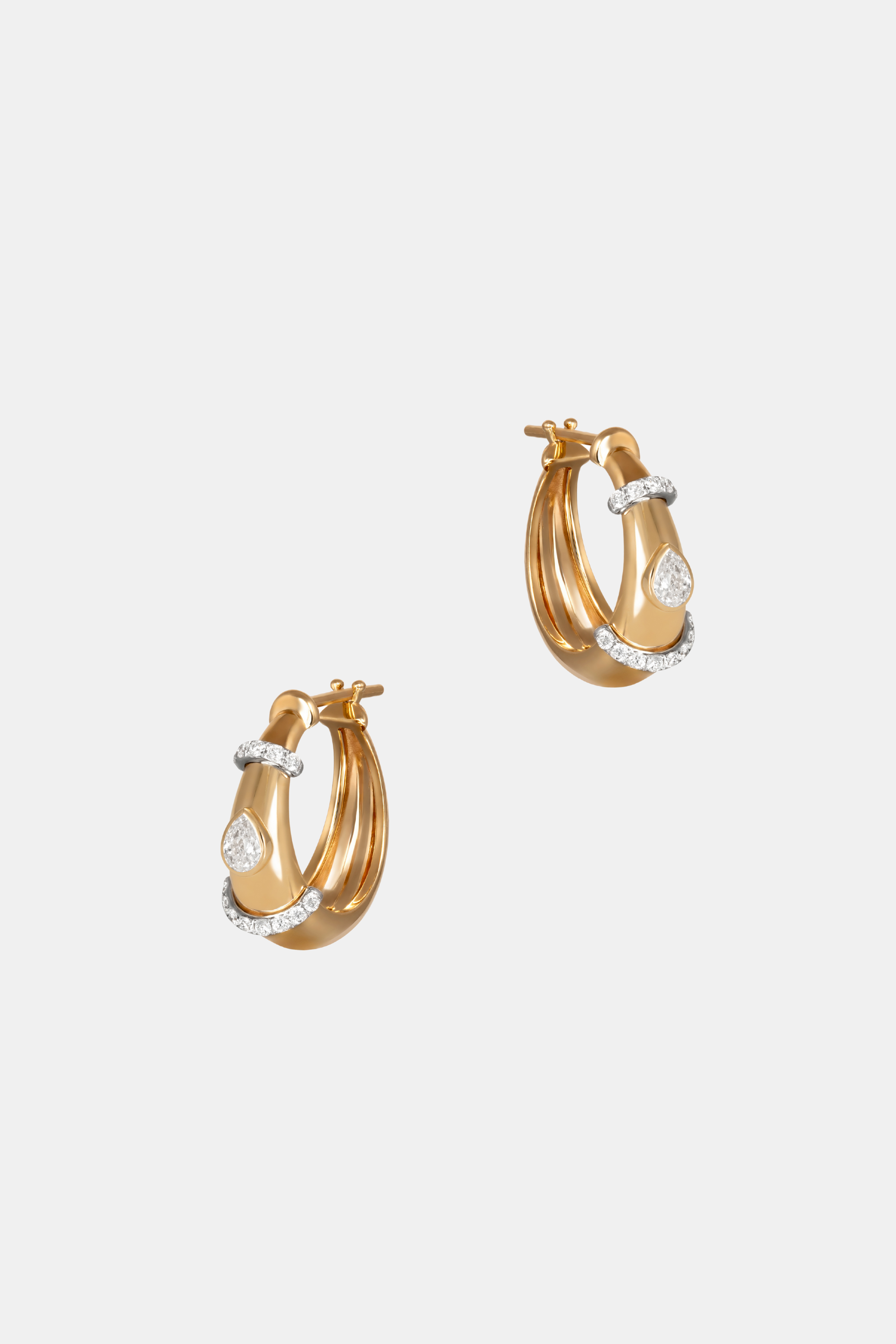Buoy Diamond Earrings