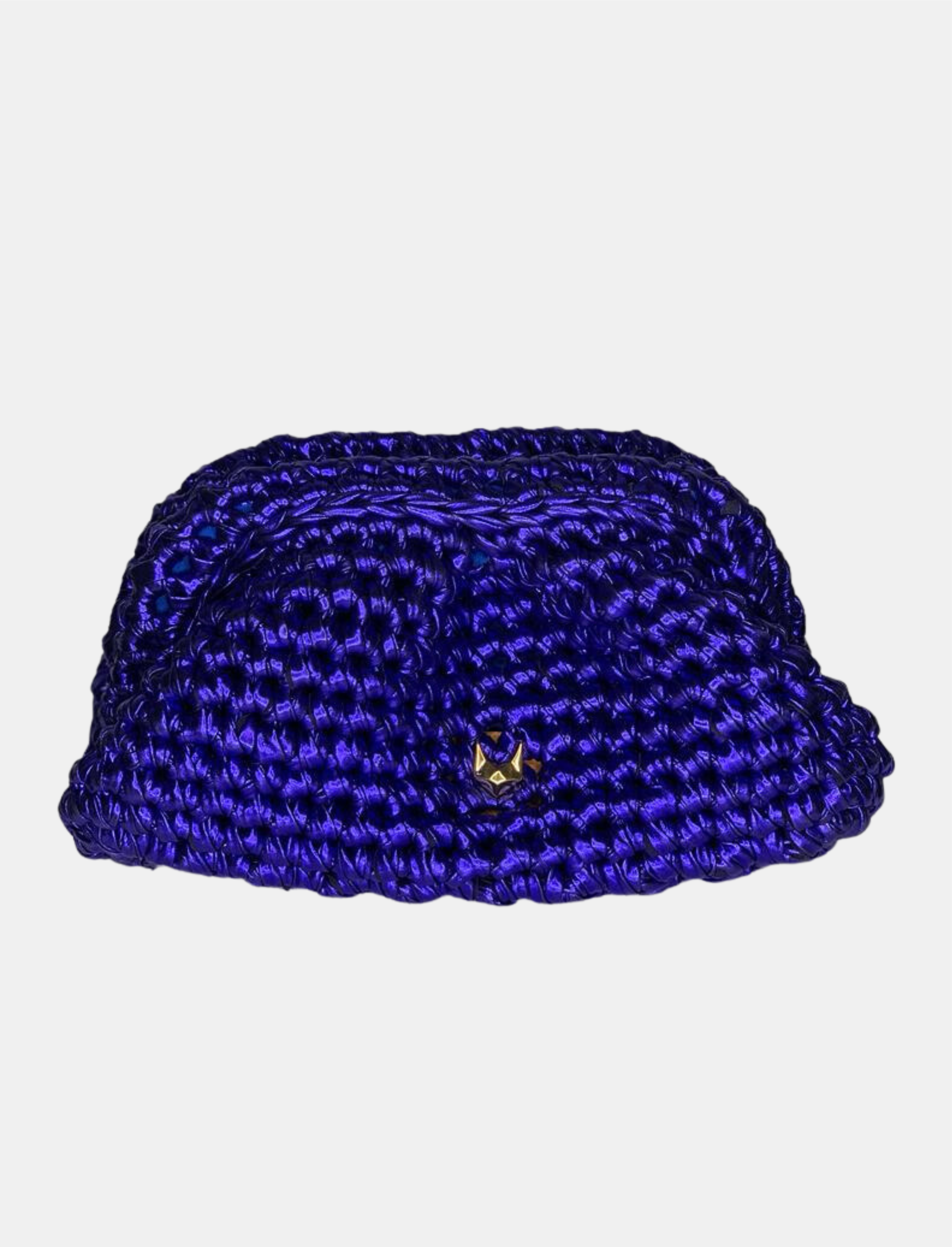 Metallic Clutch Gitan Blue