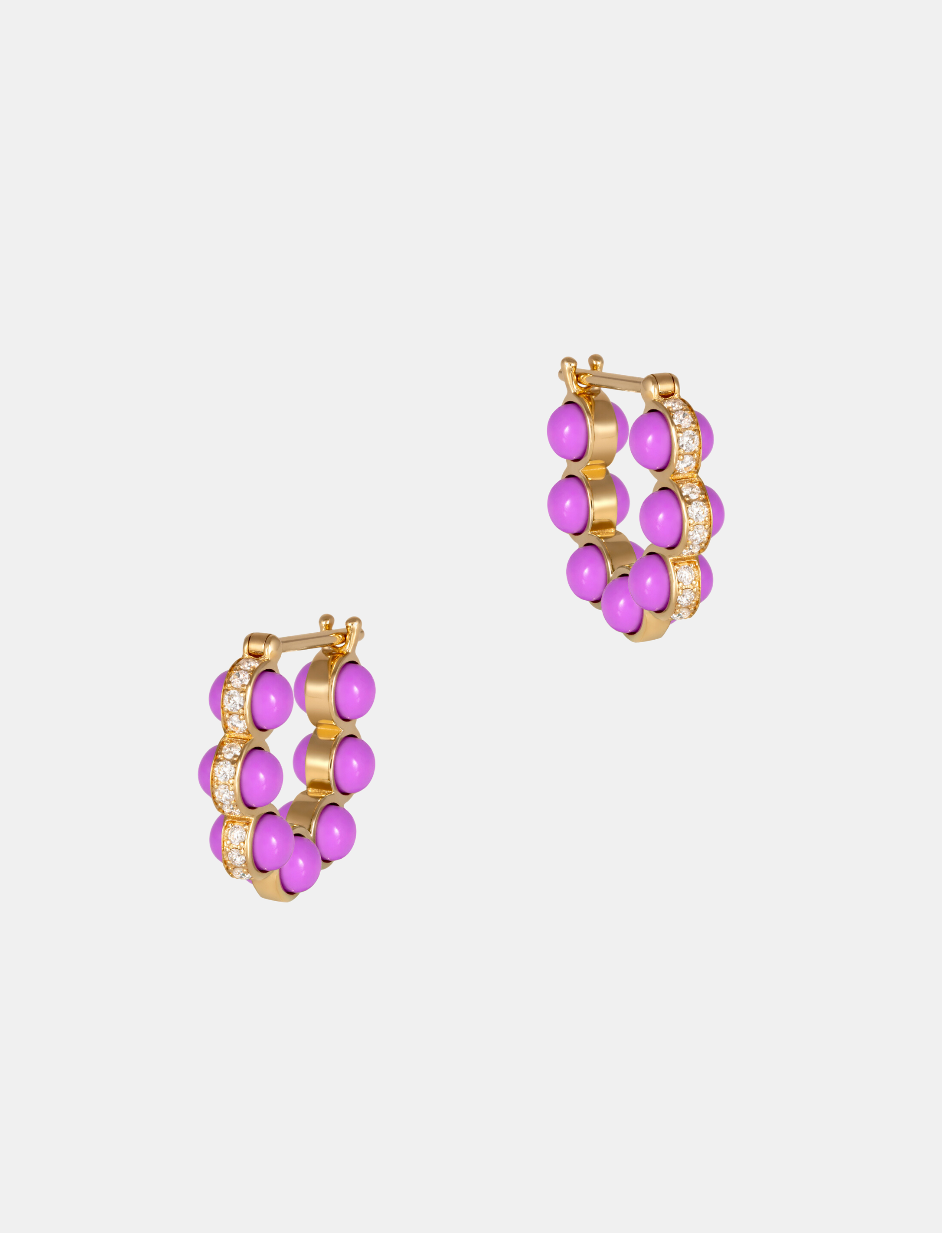 The Carbon Earrings - Size 1