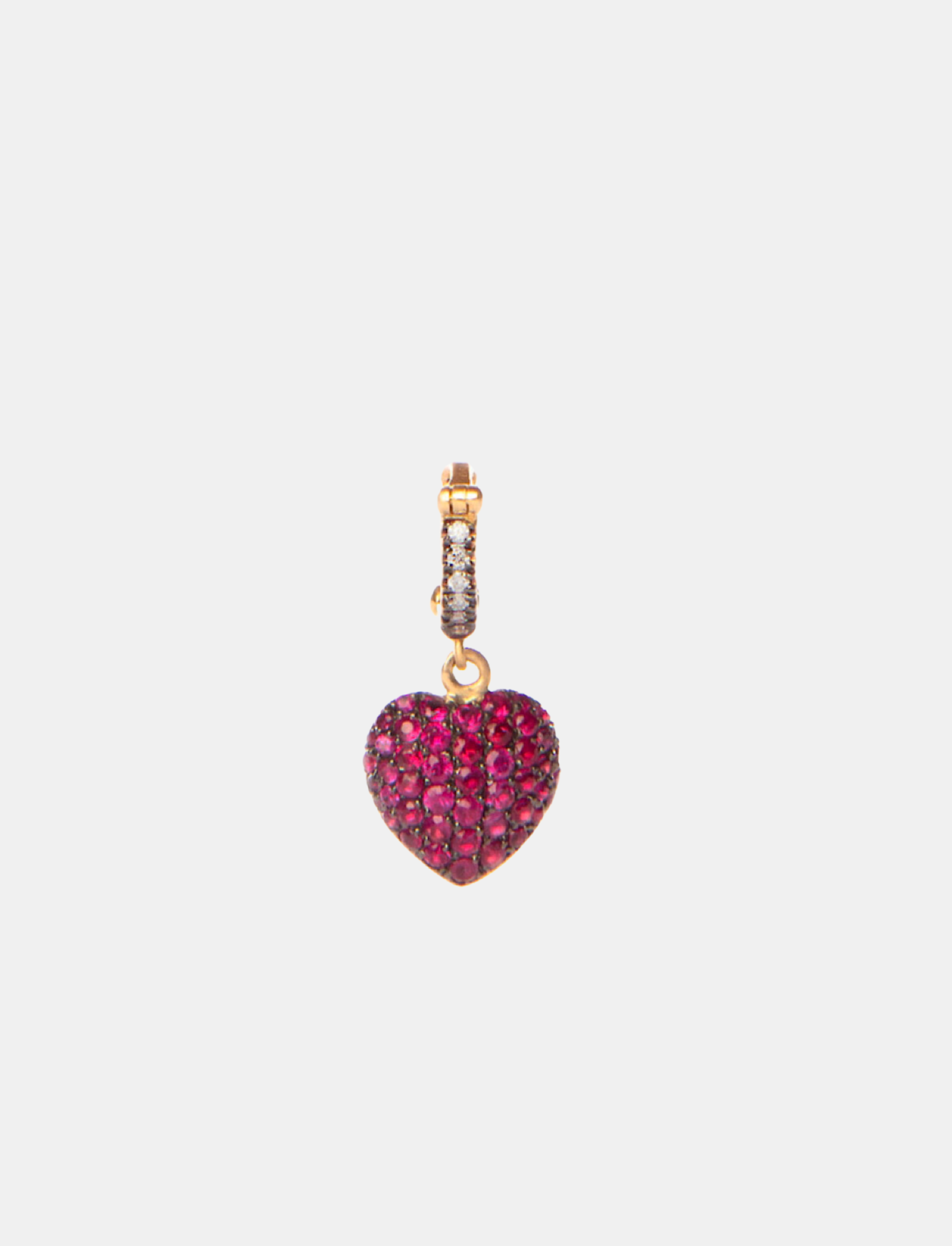 Ruby Heart Pendant