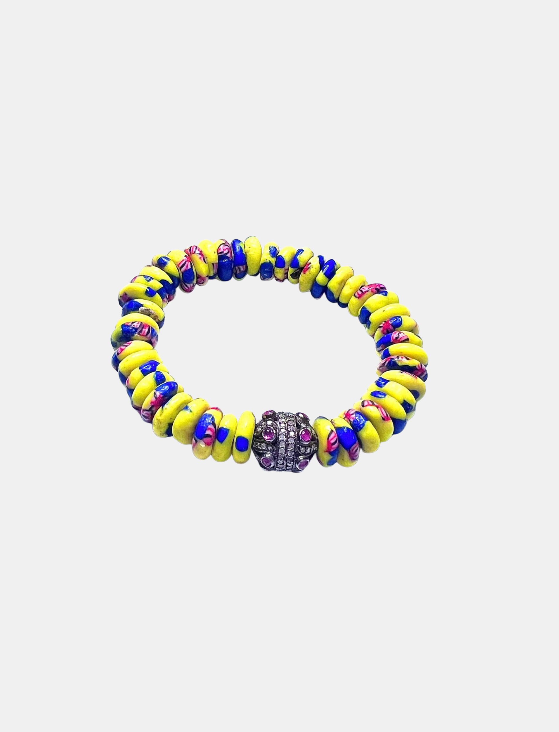 Ghana Pink Ball Bracelet