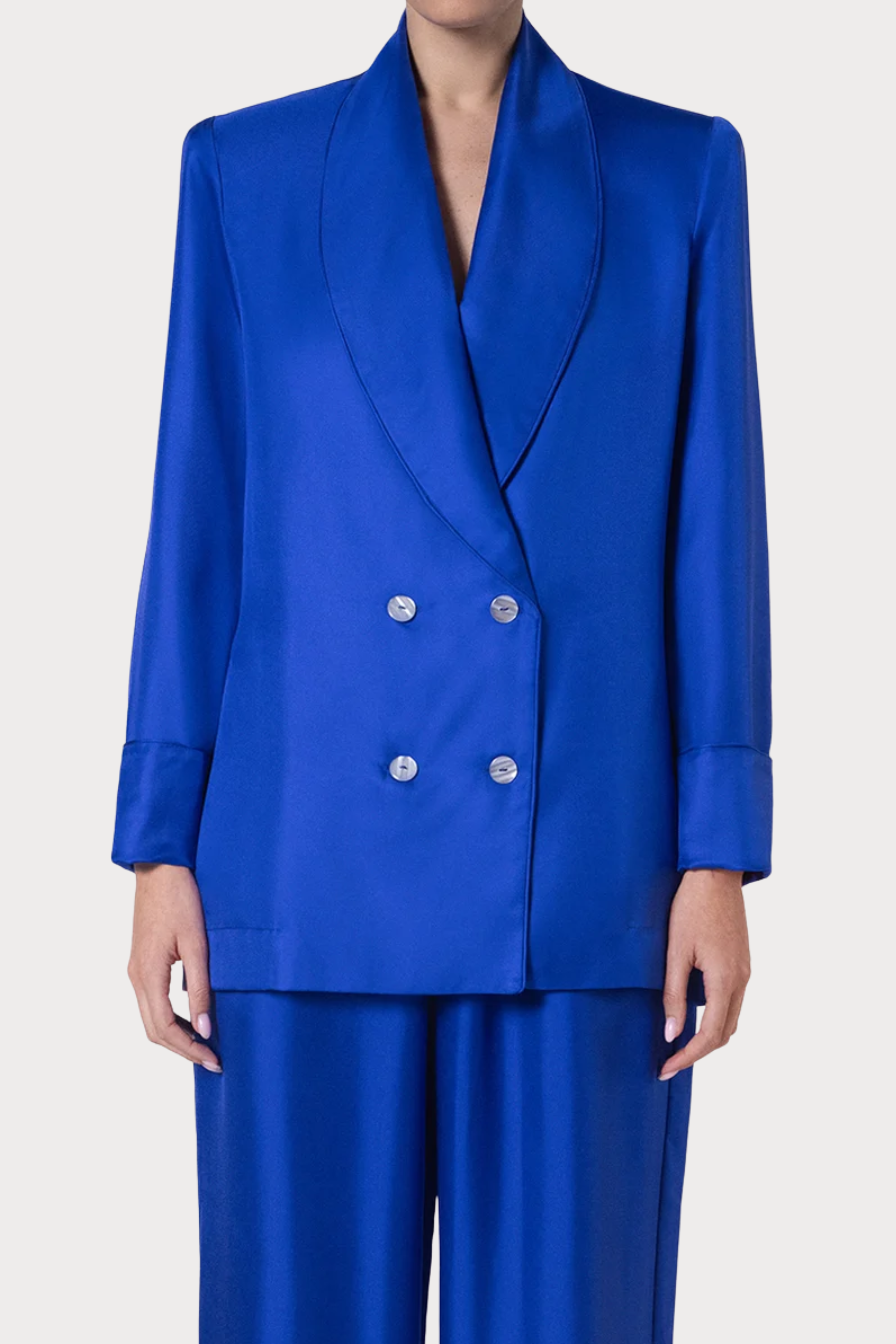 Santorini Sails Women’s Double-Breasted Jacket