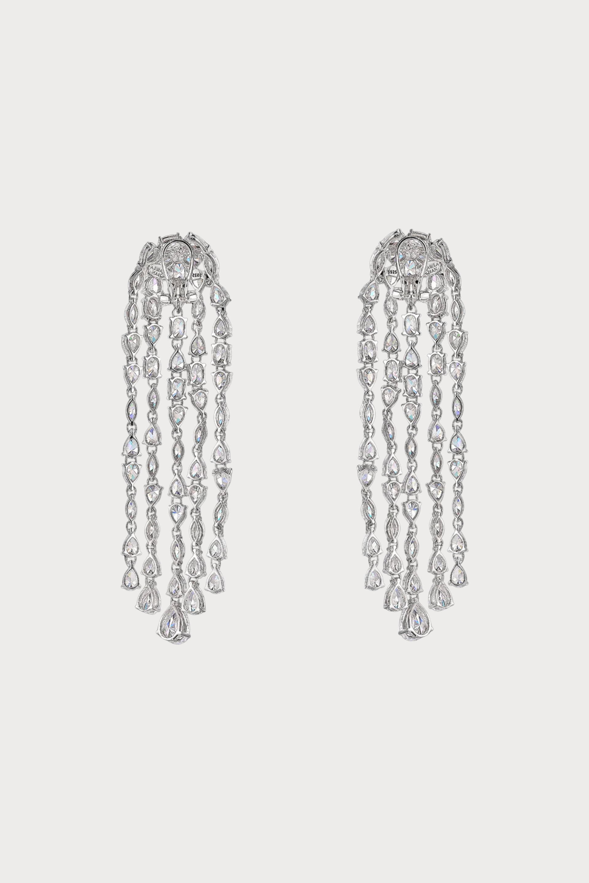 Diamond Cascade Earrings