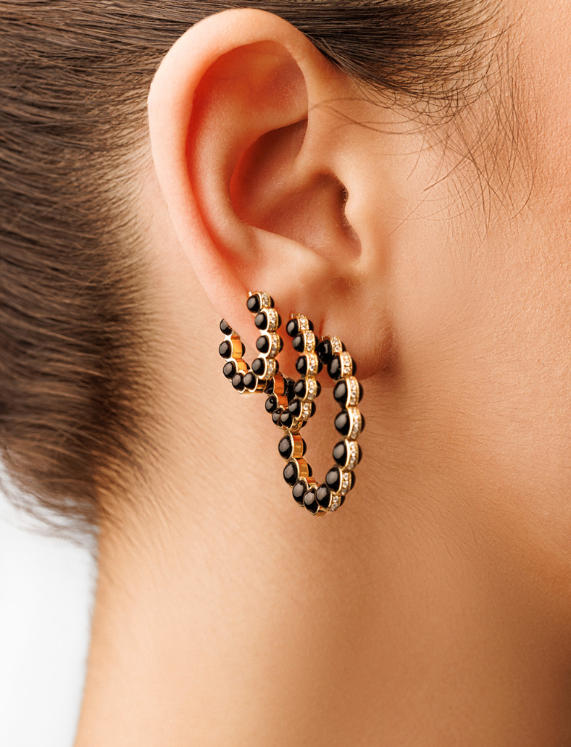 Carbon Earring Single