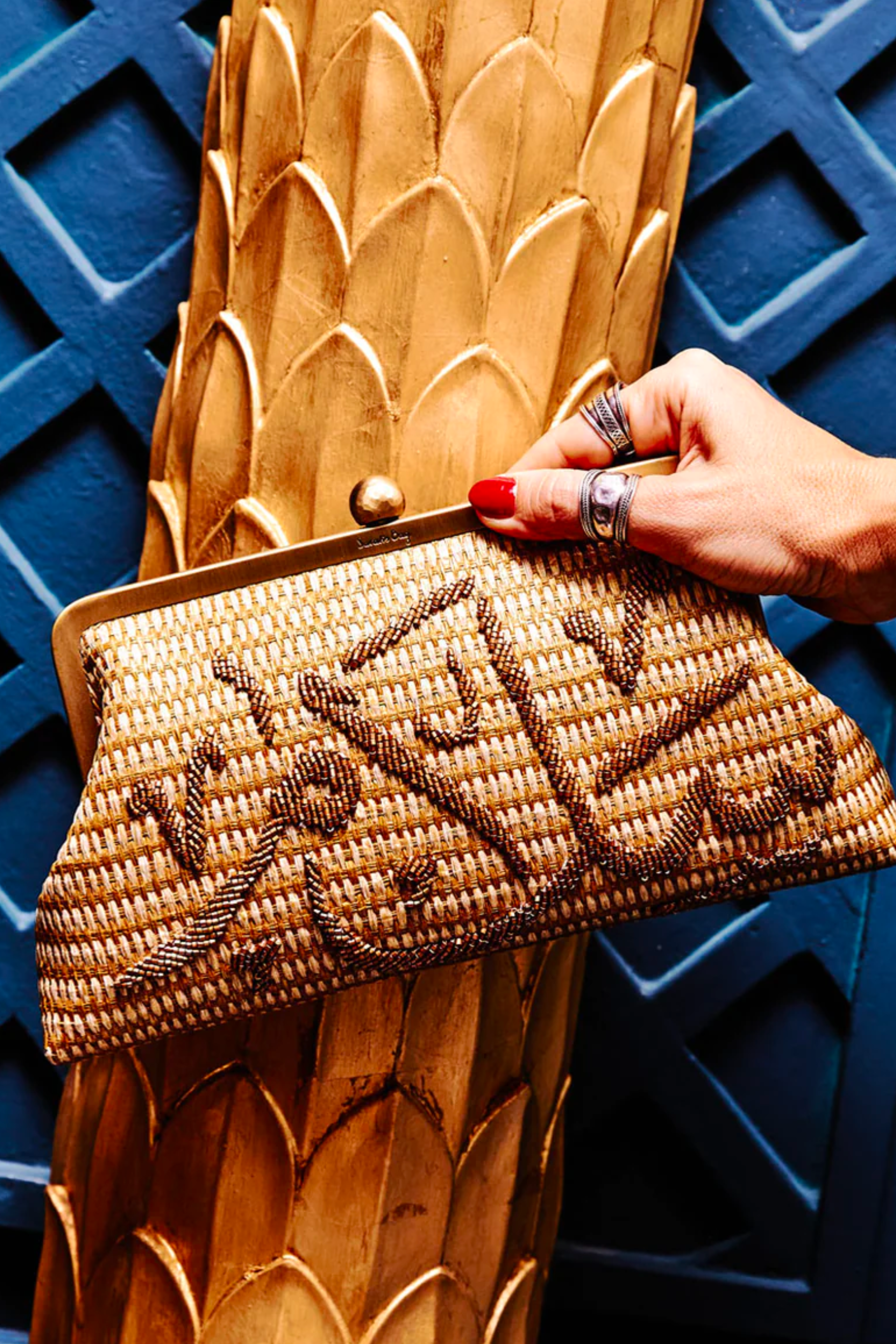 Calligraphy Gold on Gold Salam Classic