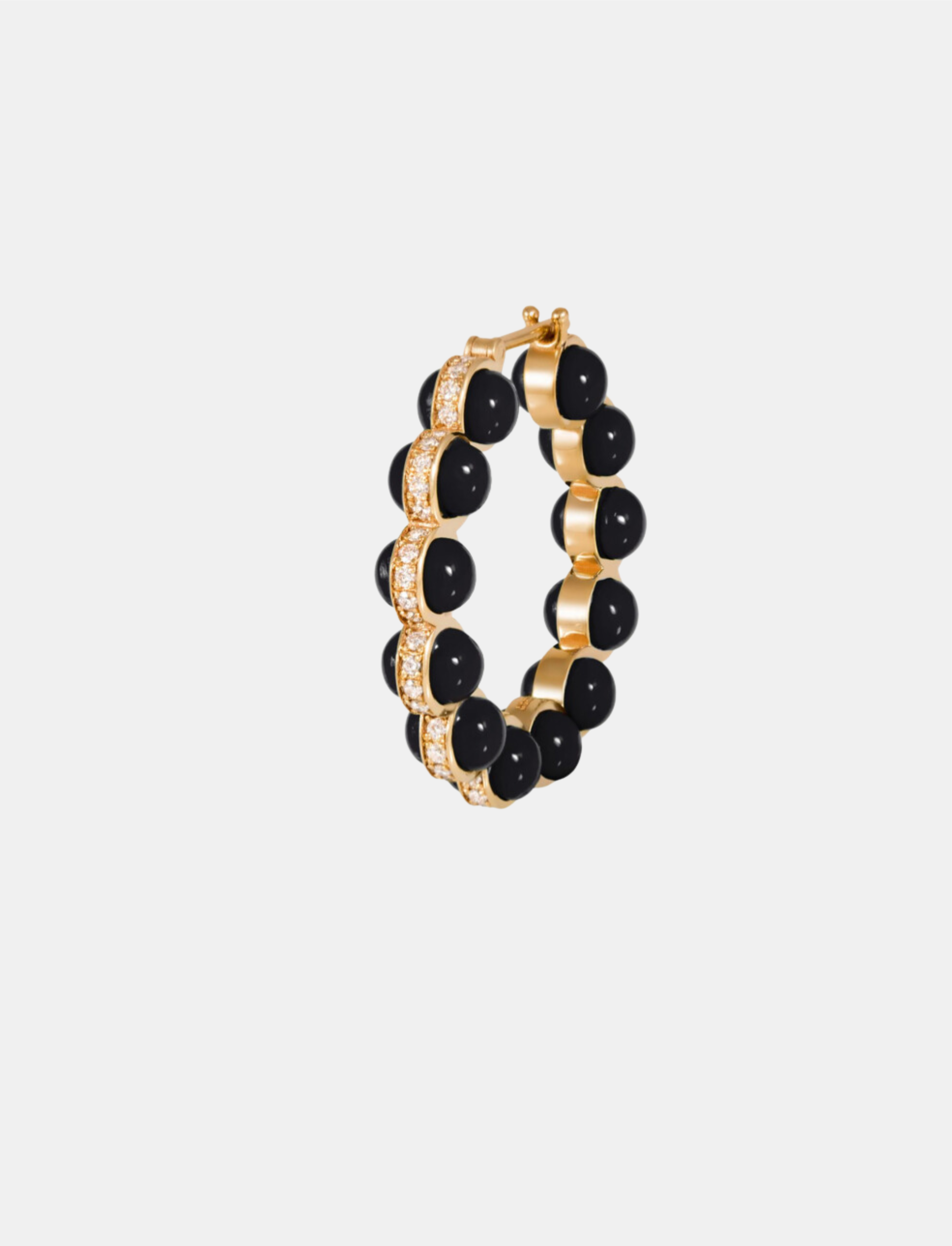 The Carbon Singular Earring