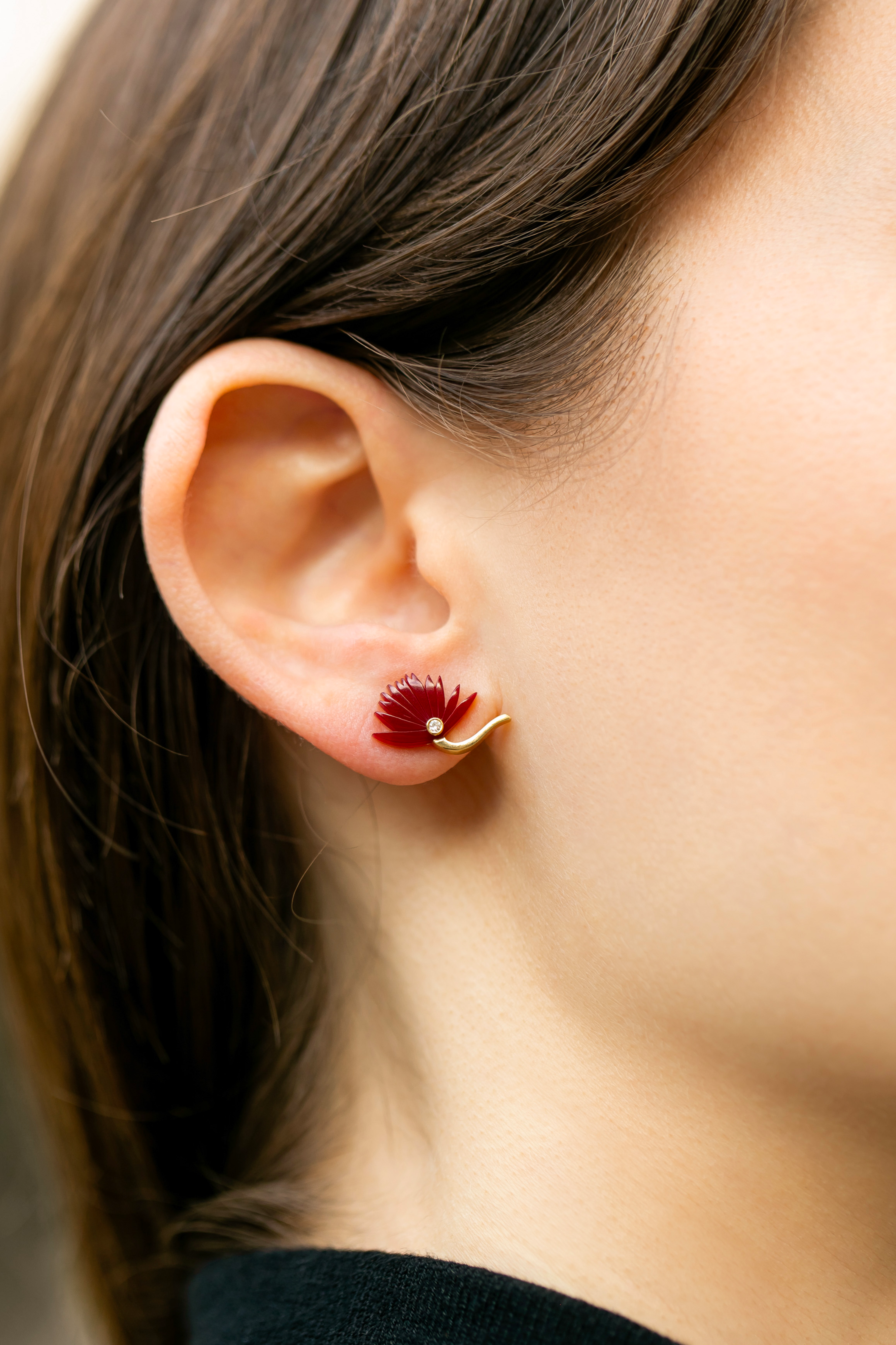 Flower Studs Size 3