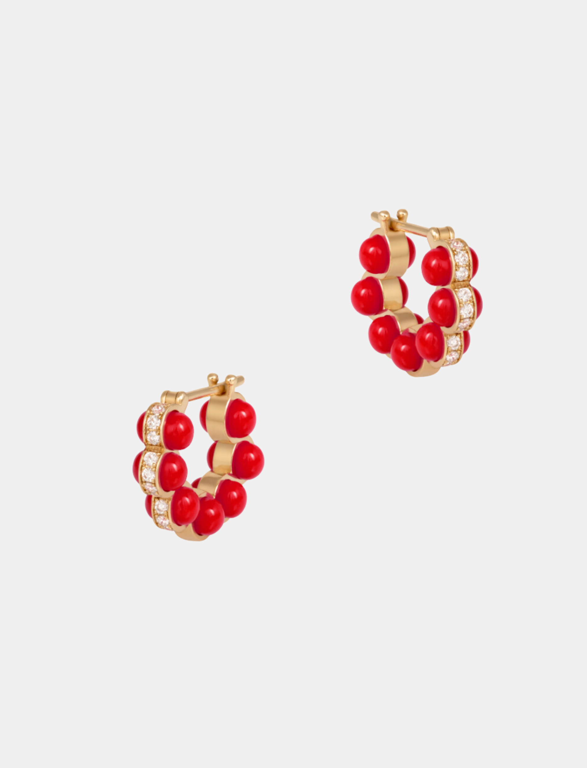 The Carbon Earrings - Size 1