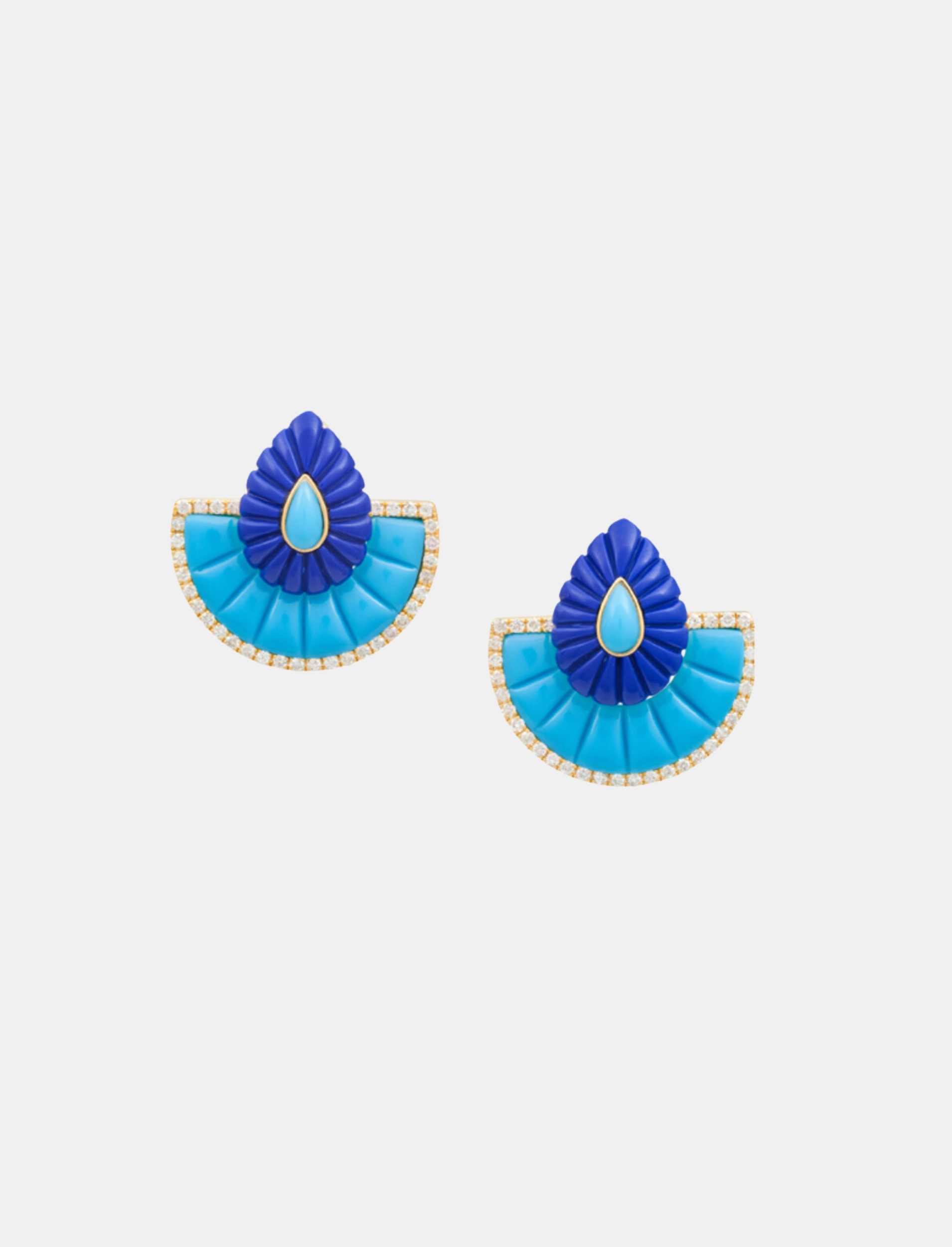 Bond Street Fan Earrings (Small)