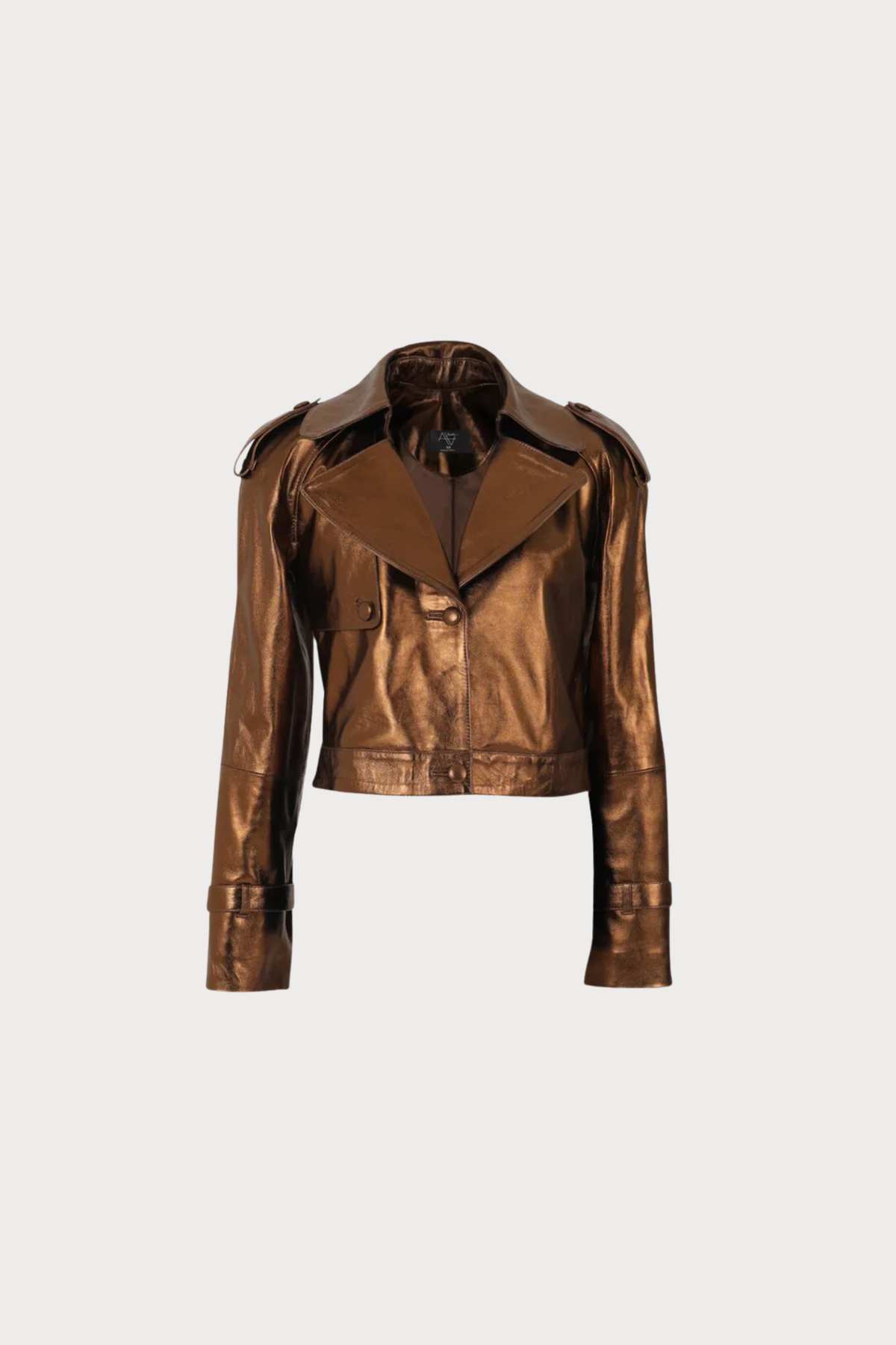 Audax Leather Jacket Copper