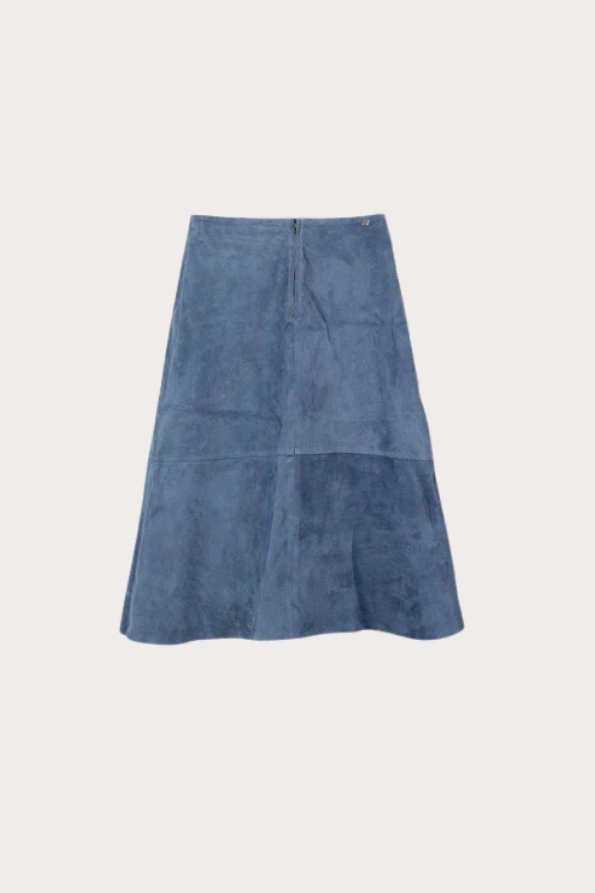 Isabelle Suede Skirt Blue