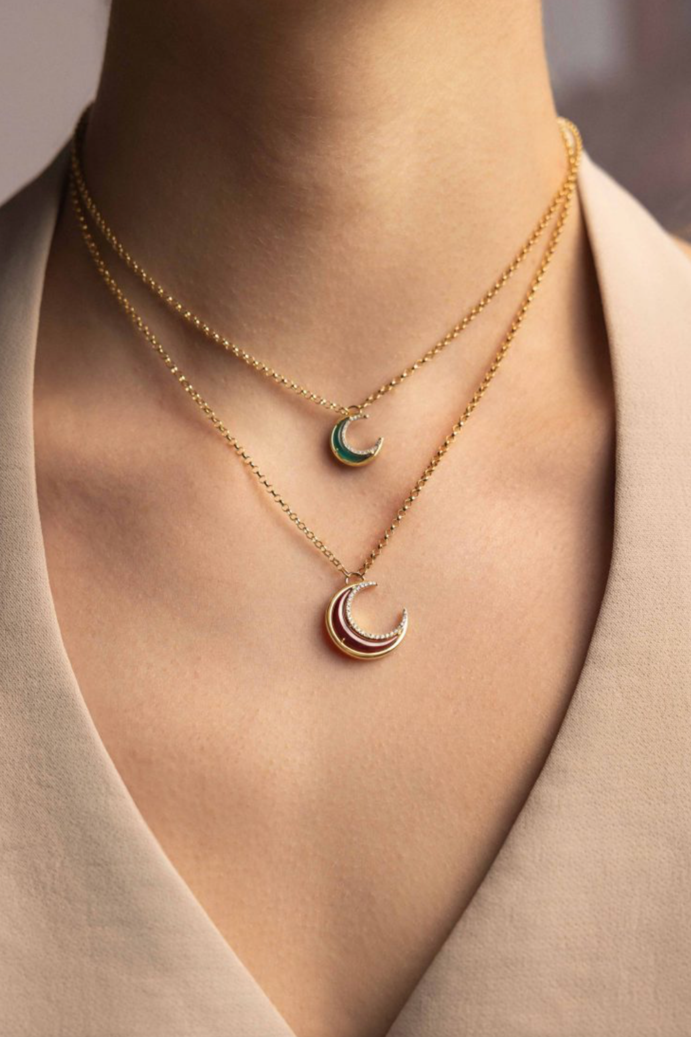 Moon Bloop Necklace
