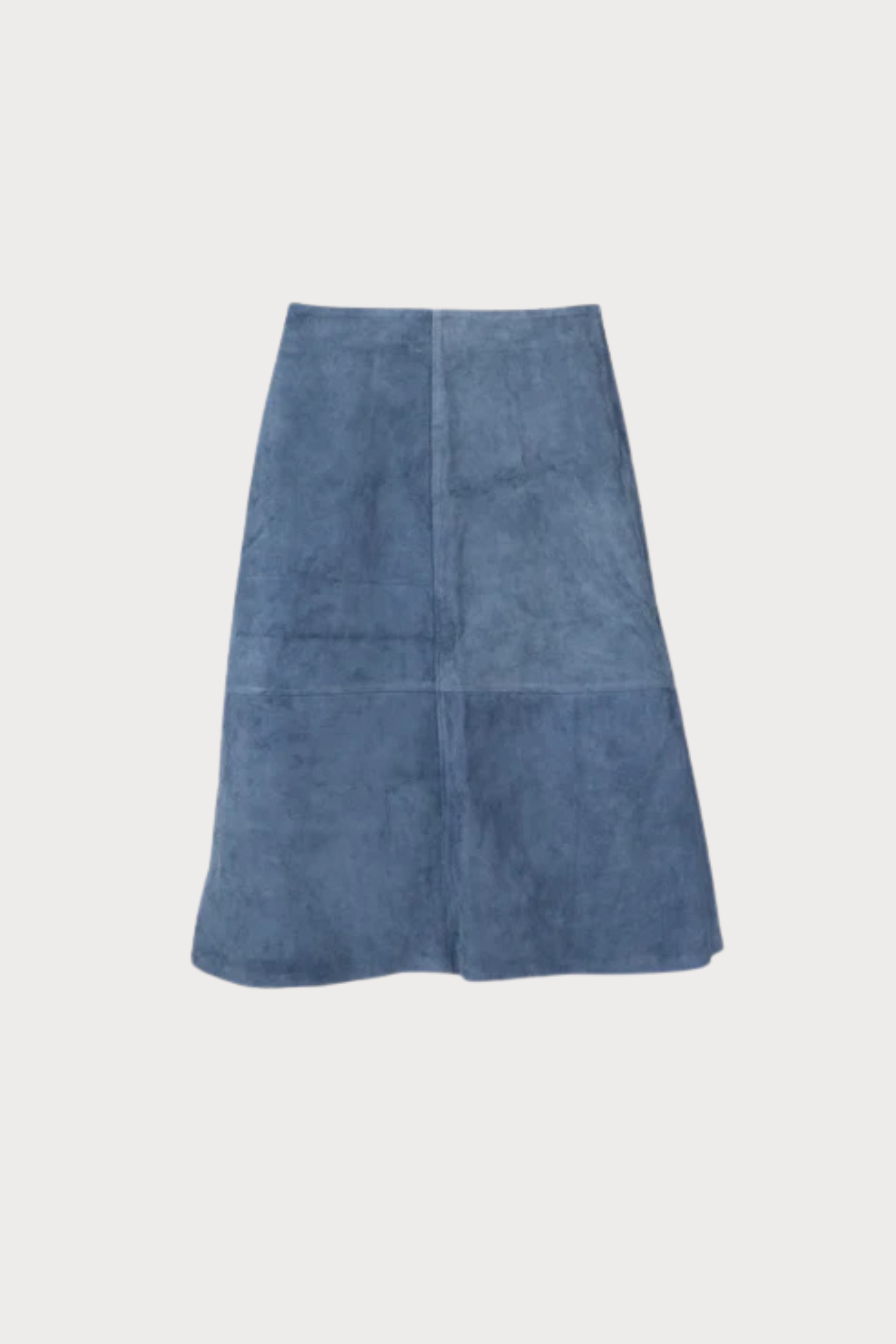 Isabelle Suede Skirt Blue