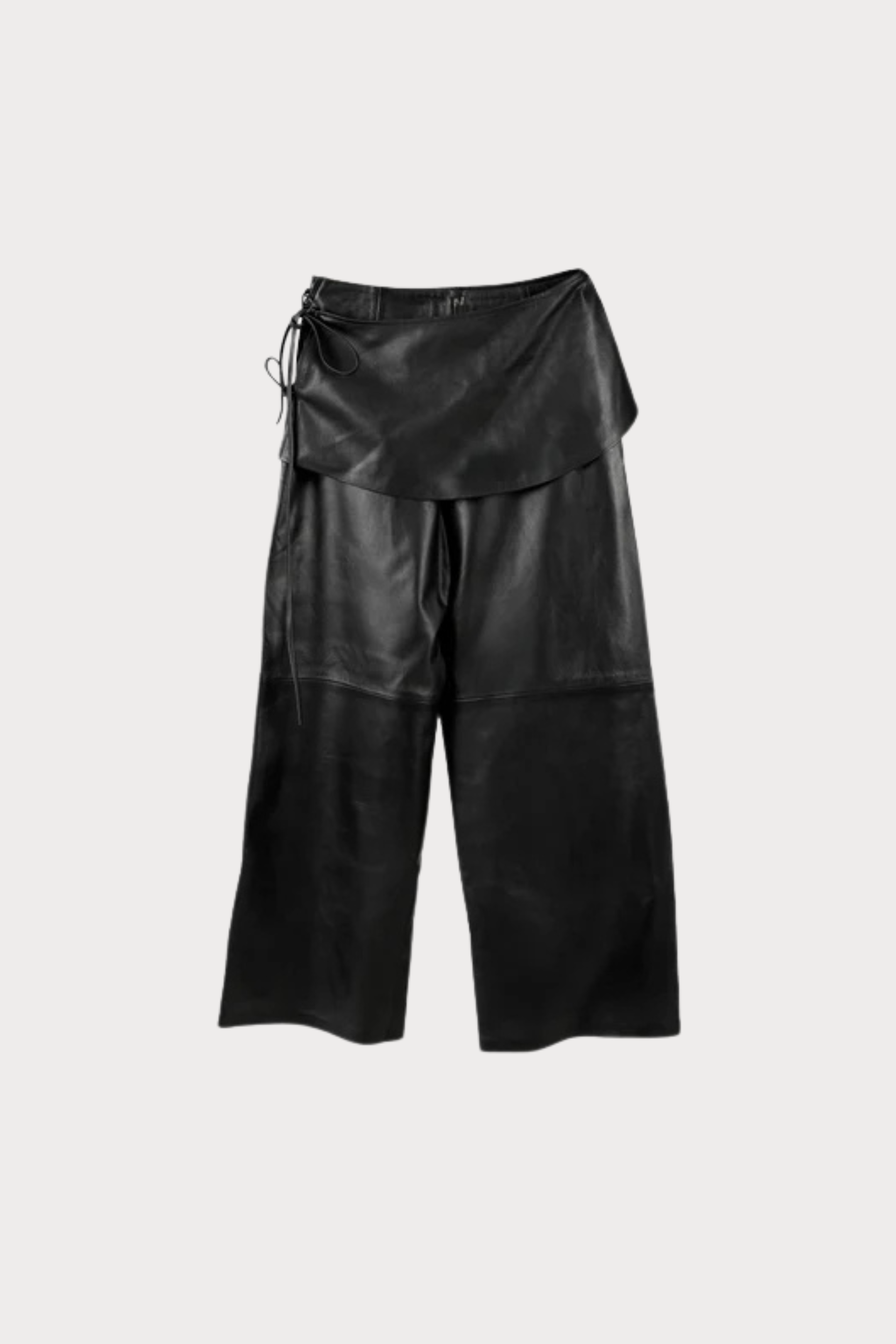 Harlow Leather Pants Black