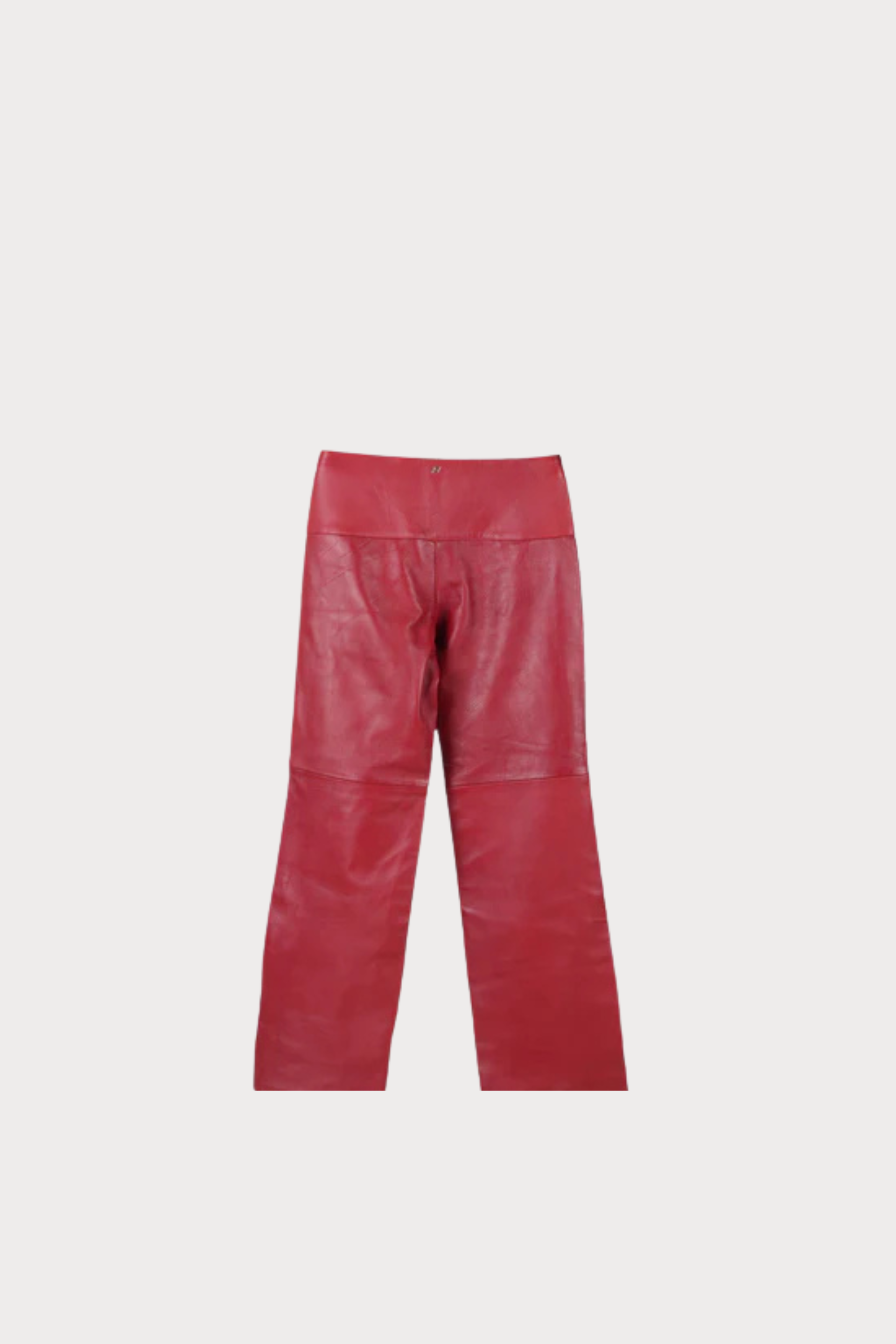 Jason Leather Pants Red
