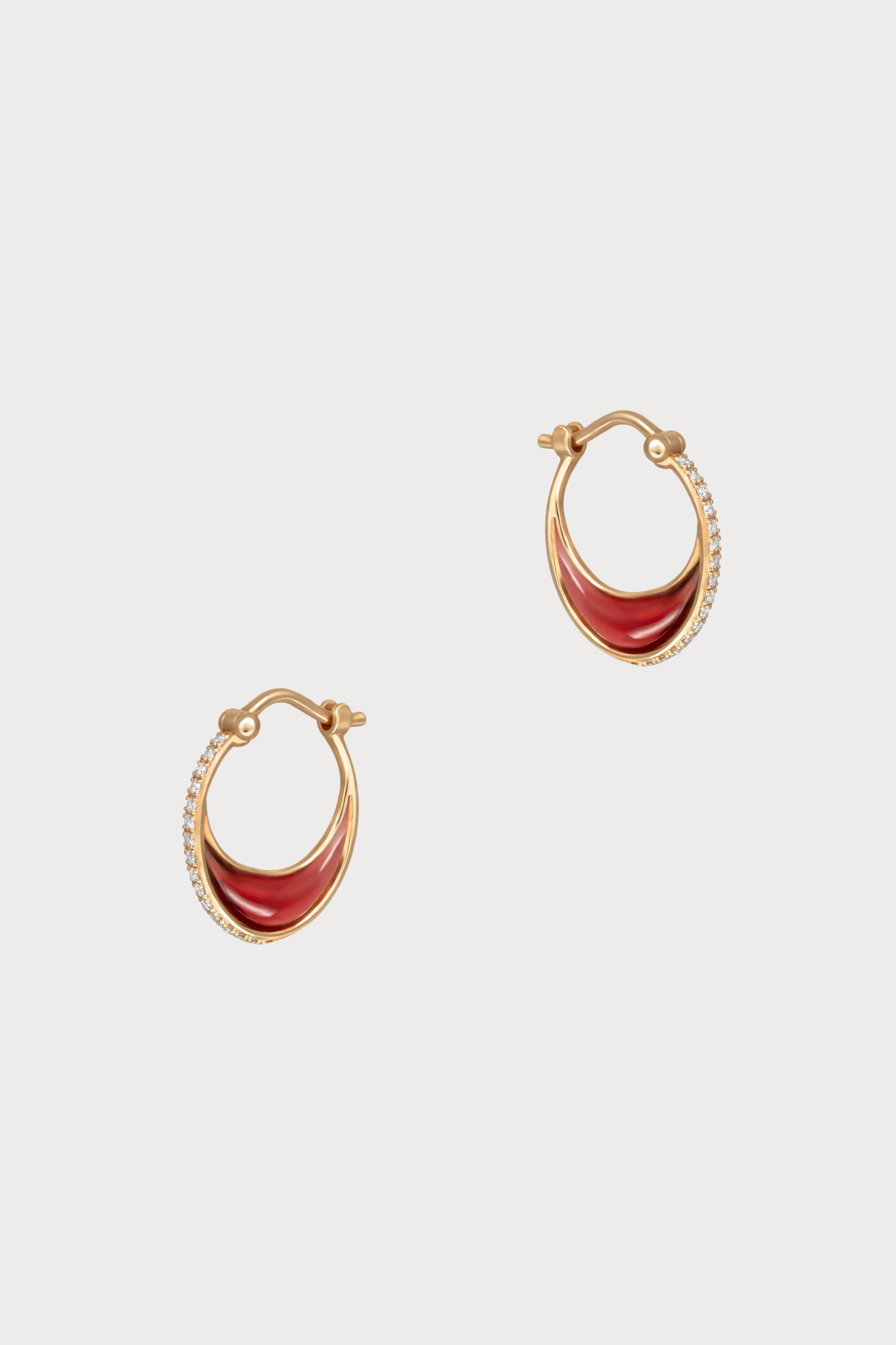 Bloop Moon Earrings Size 1